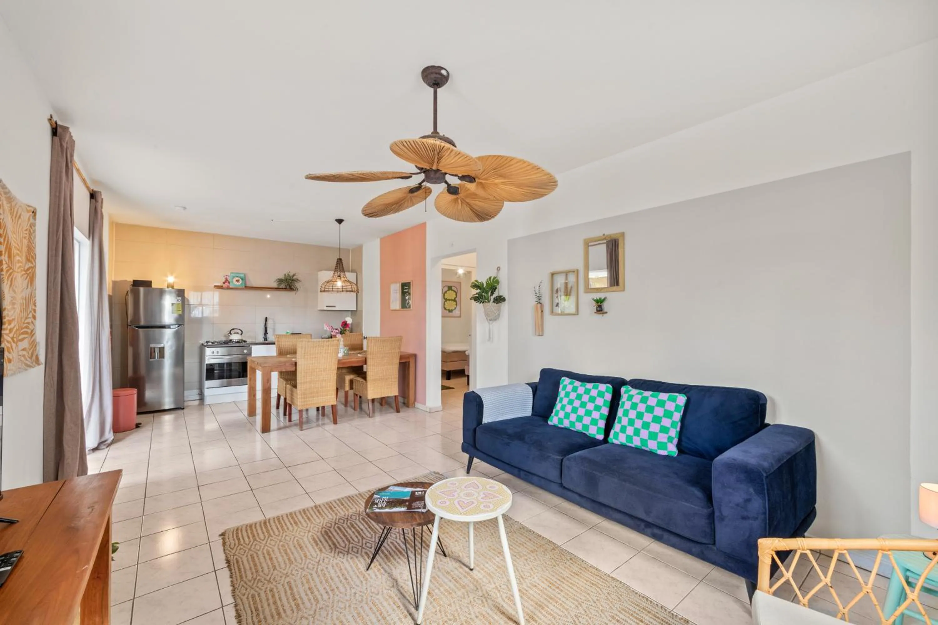 Living room in TUK Tropical Boutique Resort Jan Thiel