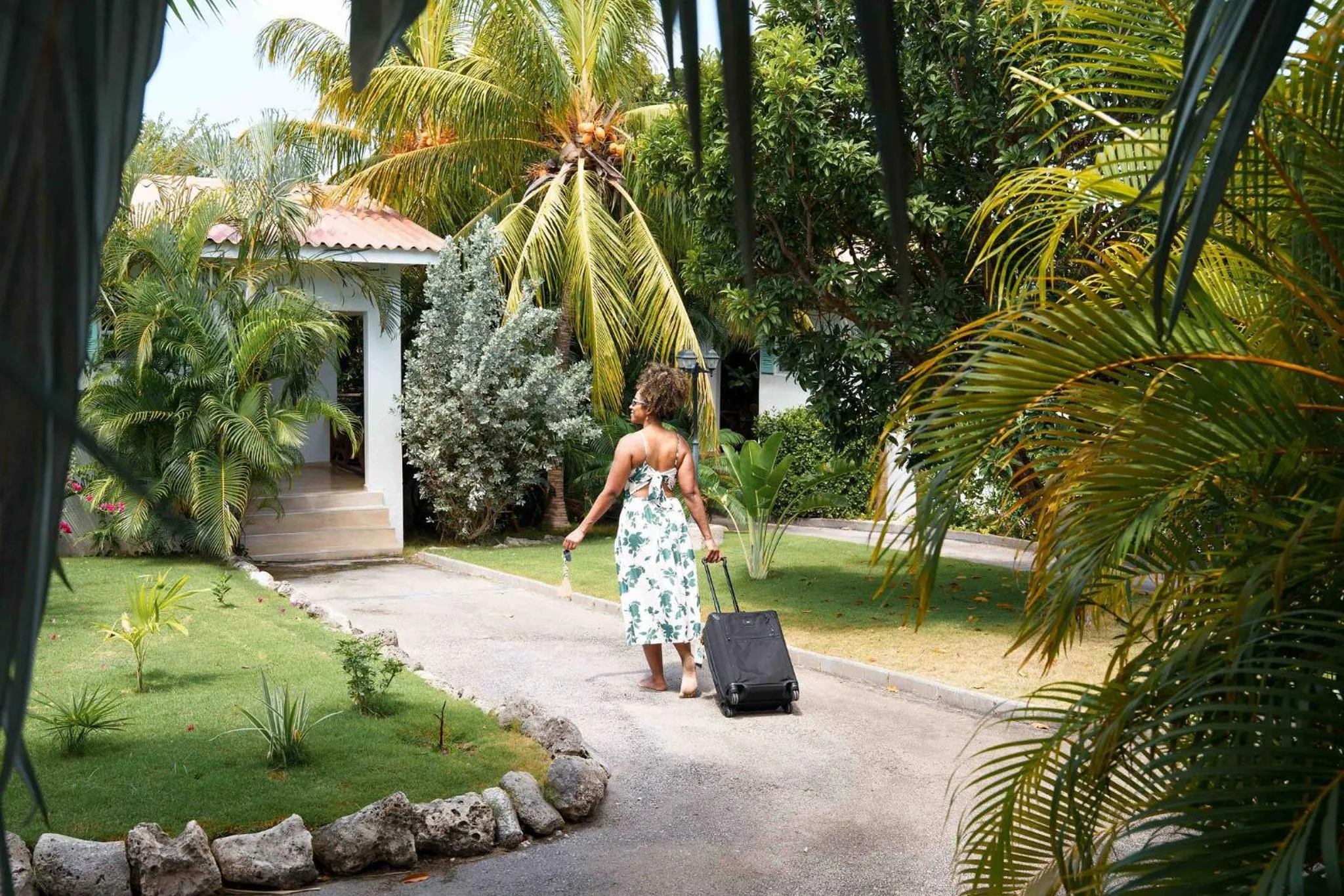 Garden in TUK Tropical Boutique Resort Jan Thiel