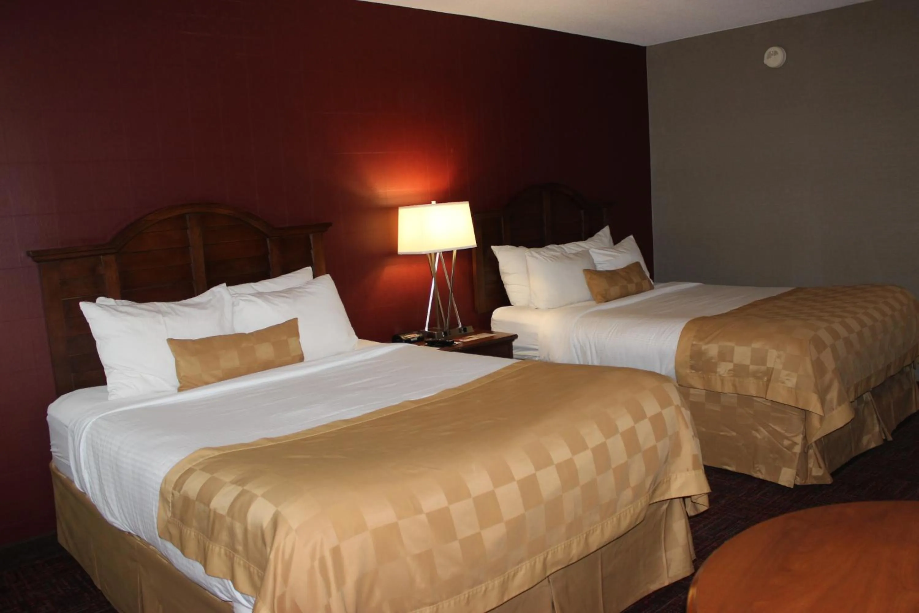 Bed in Ramada by Wyndham Grand Forks