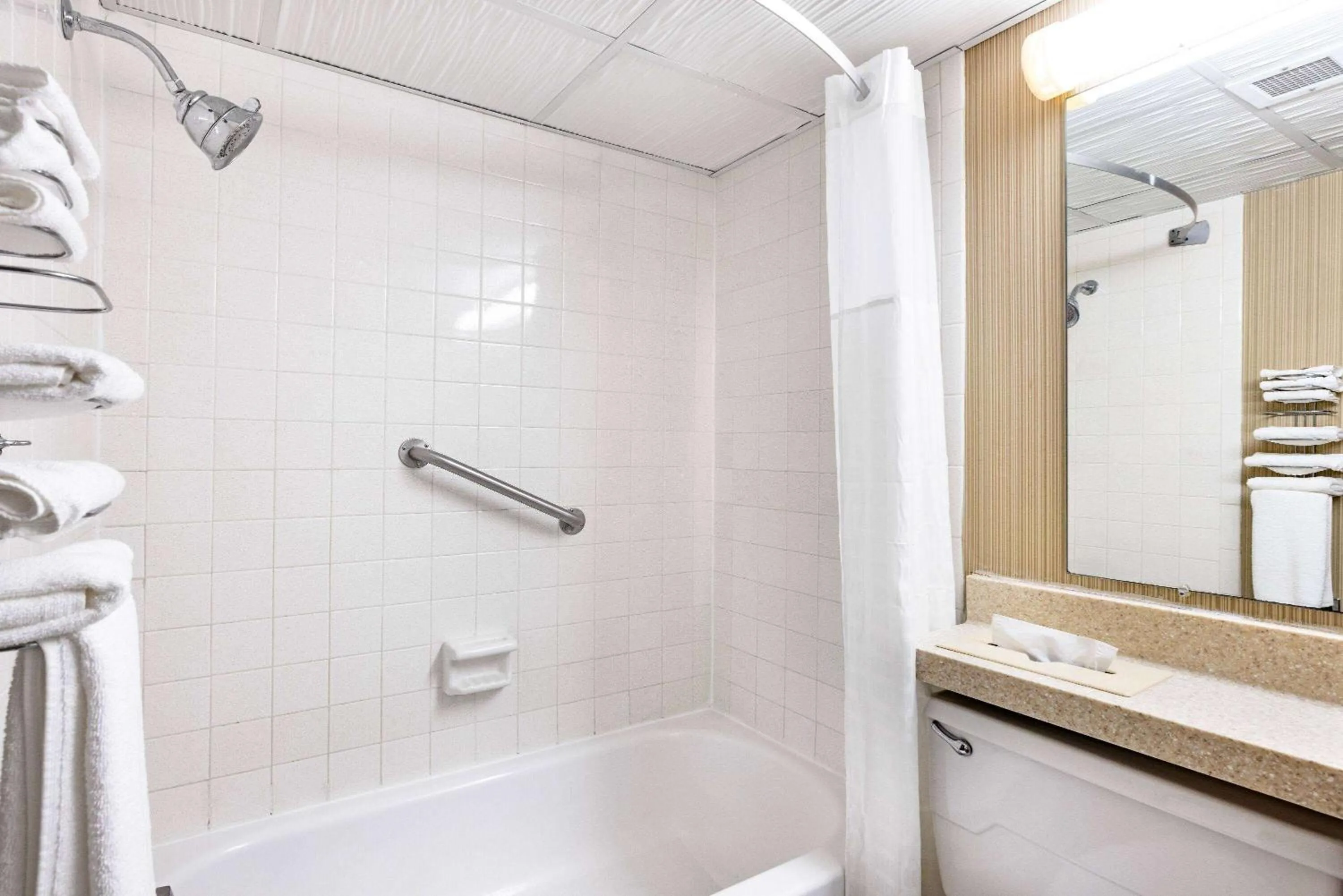 Shower in Ramada by Wyndham Grand Forks