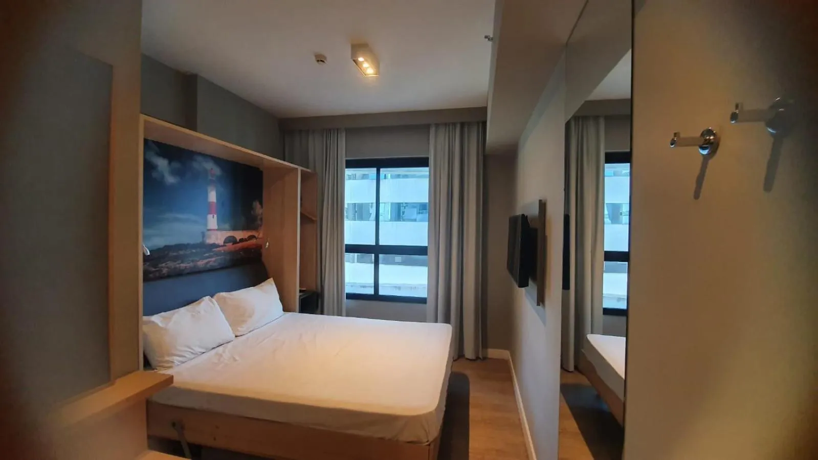 Bed in Astron Suítes Mondial Salvador by Nobile