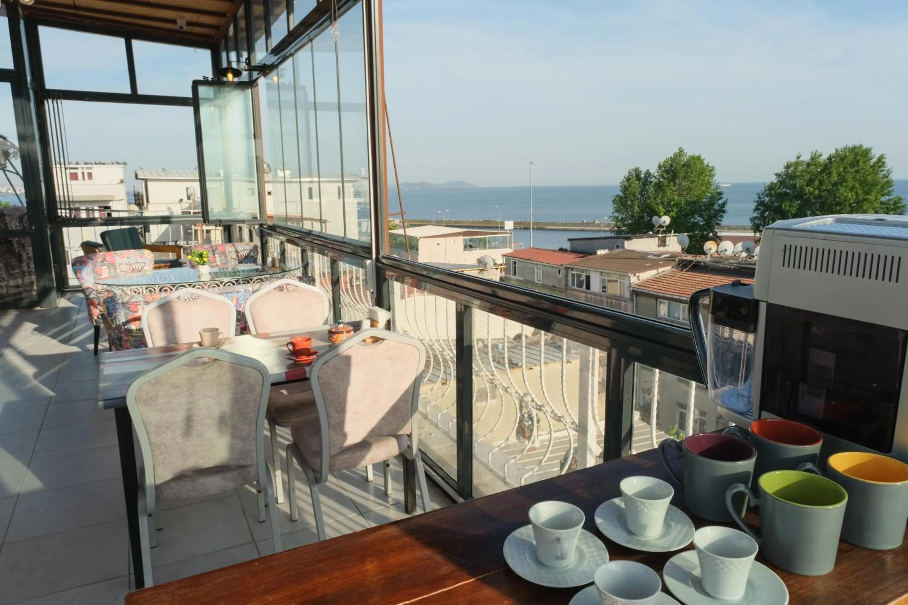 Balcony/Terrace in Kondoskali Hotel