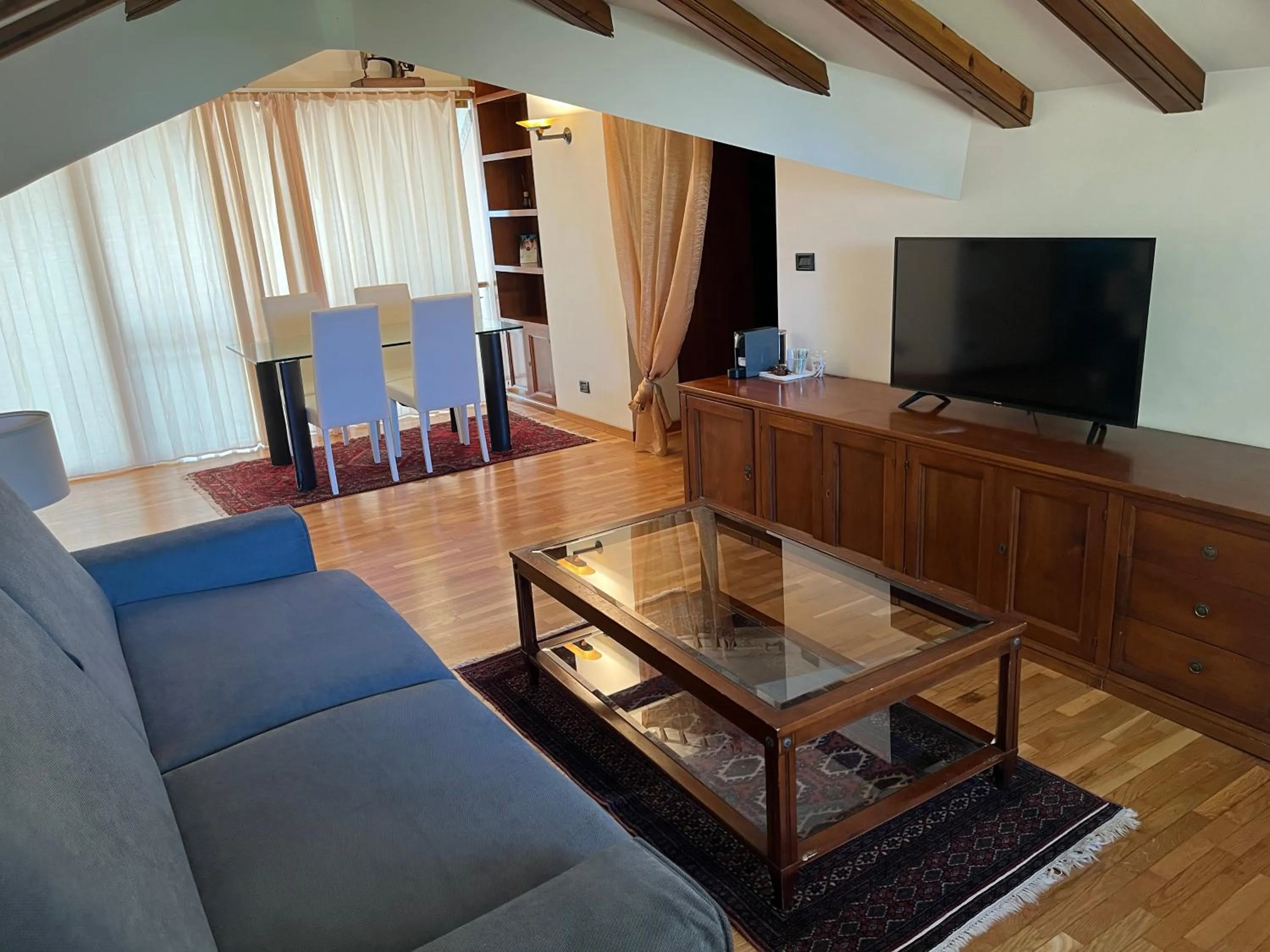 Living room in Villa Mirosa