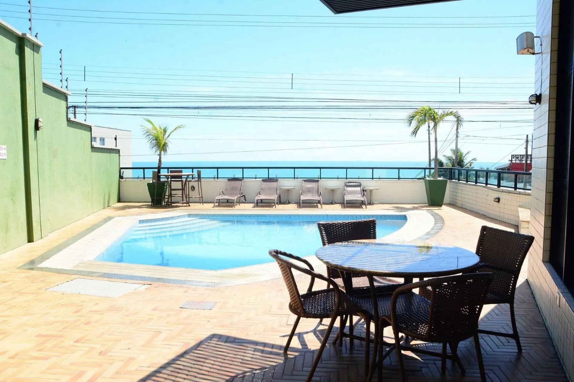 Sea view in Natal Plaza requinte, conforto e vista para o mar