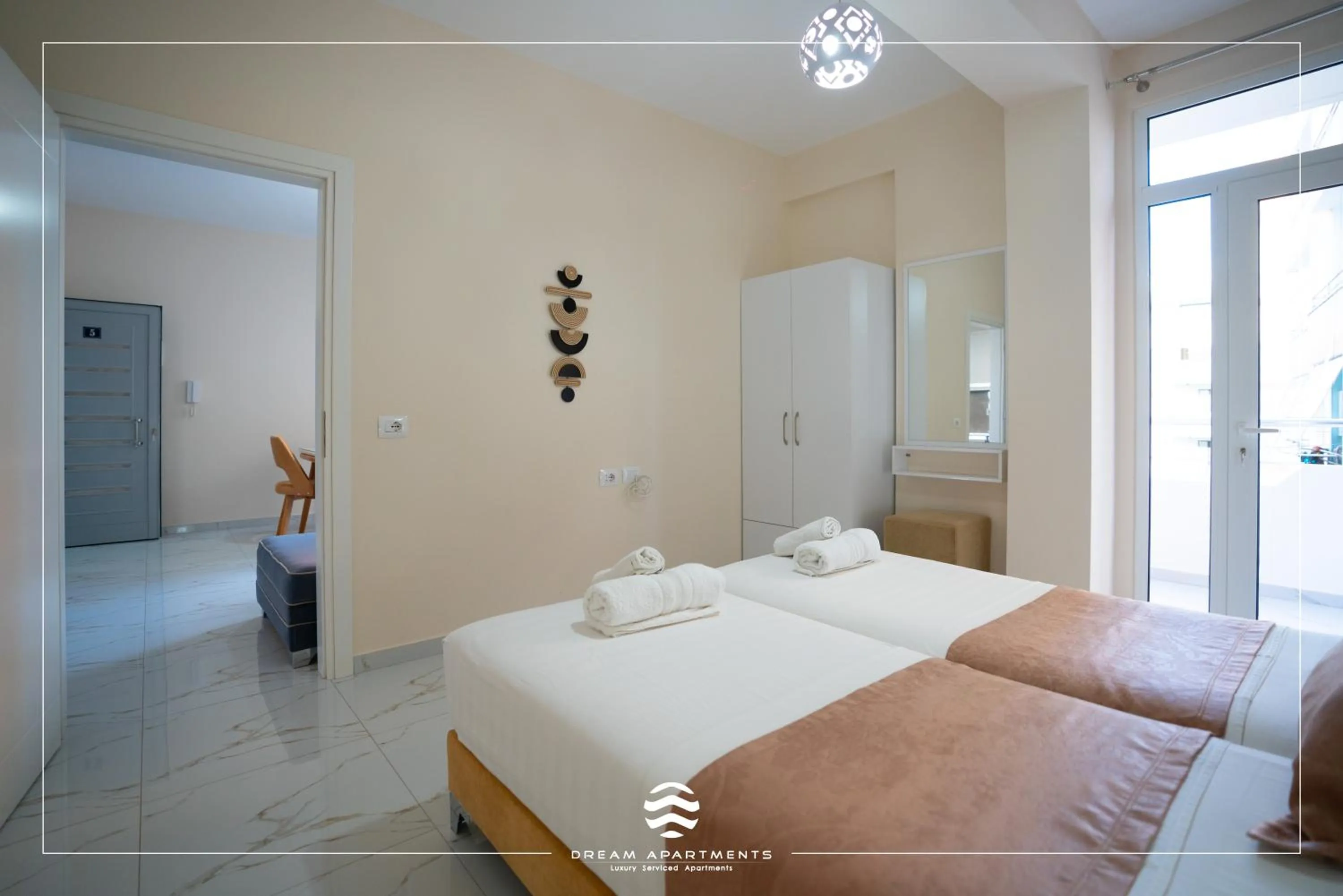 Bed in DREAM APARTMENTS Saranda
