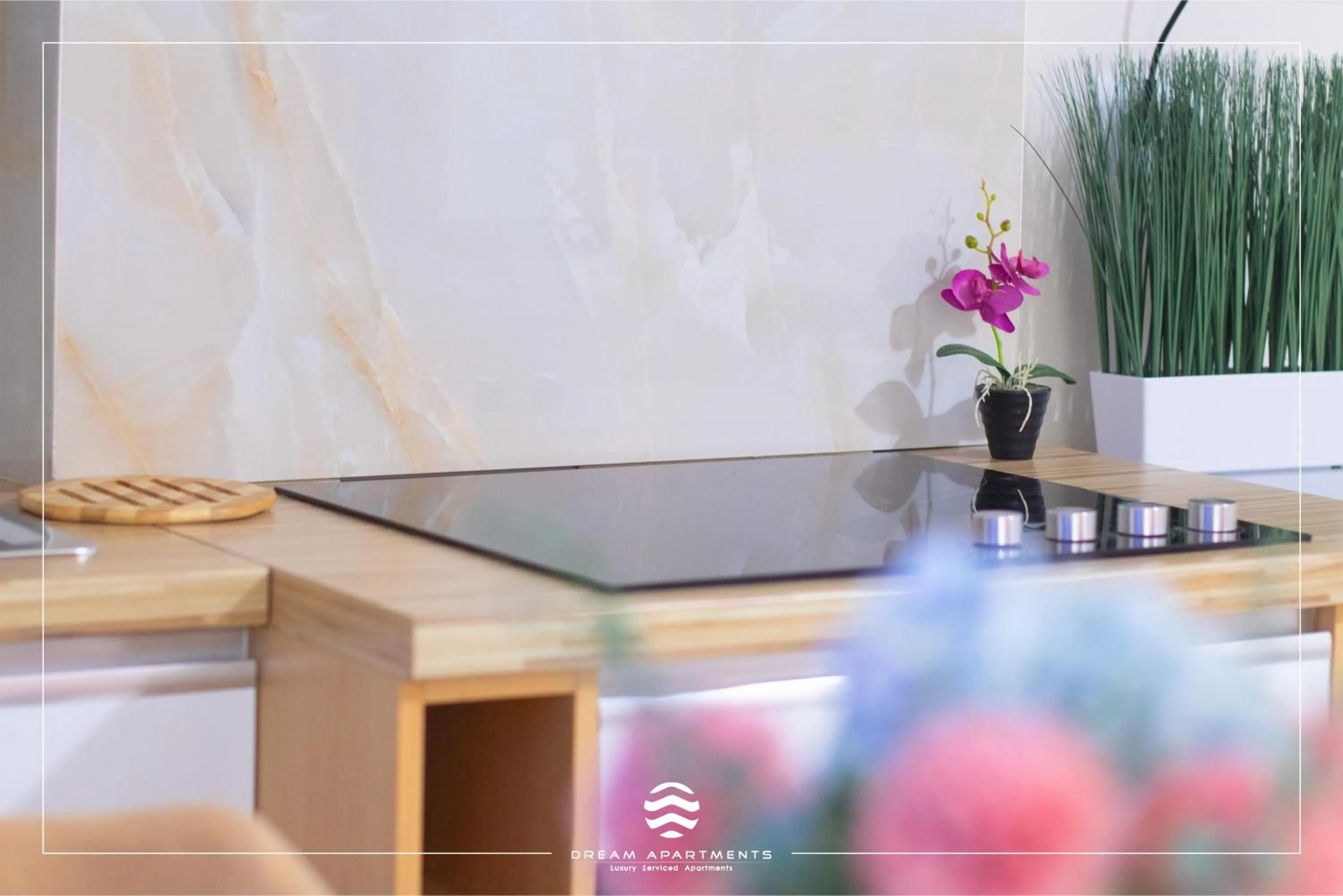 kitchen in DREAM APARTMENTS Saranda