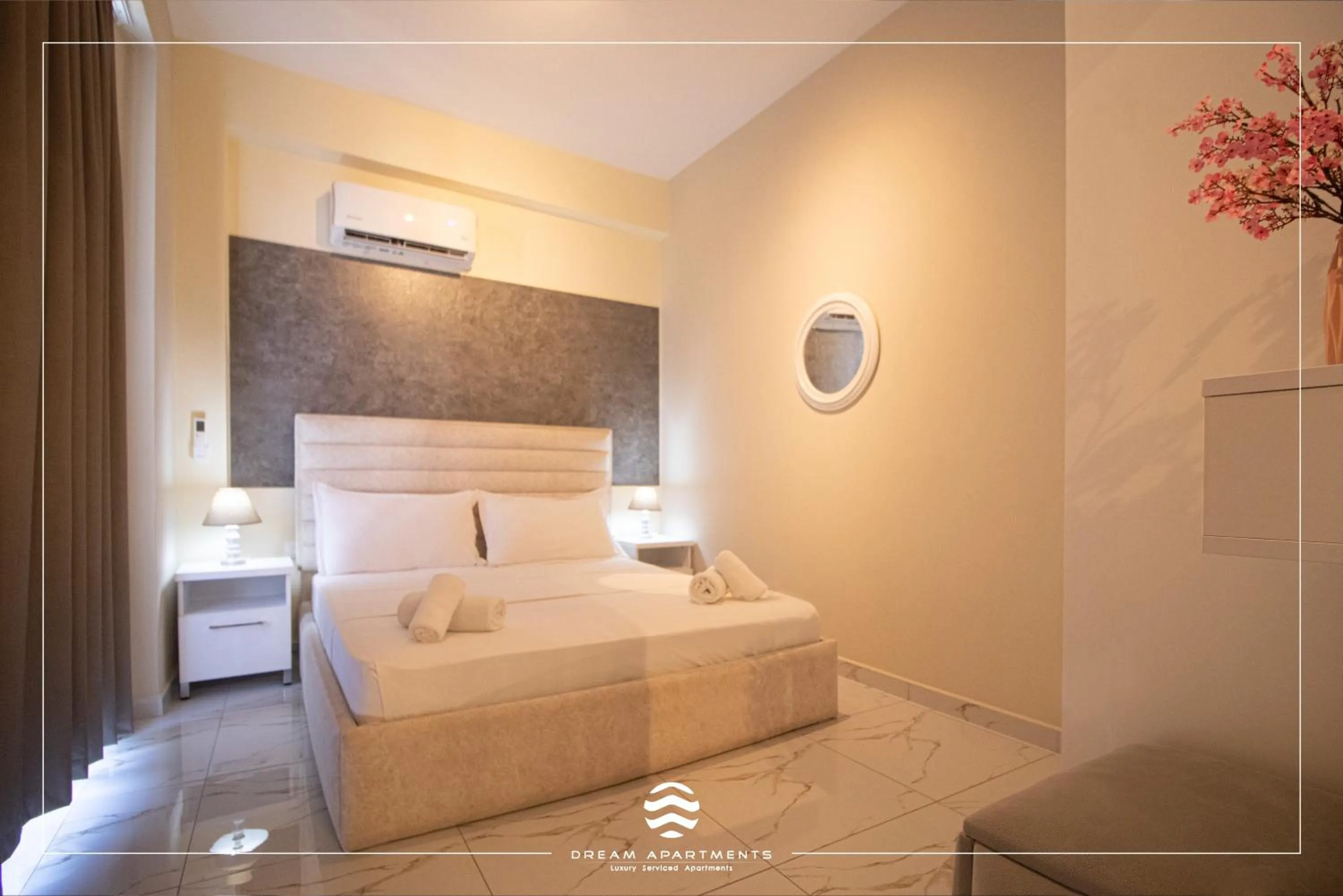Photo of the whole room, Bed in DREAM APARTMENTS Saranda
