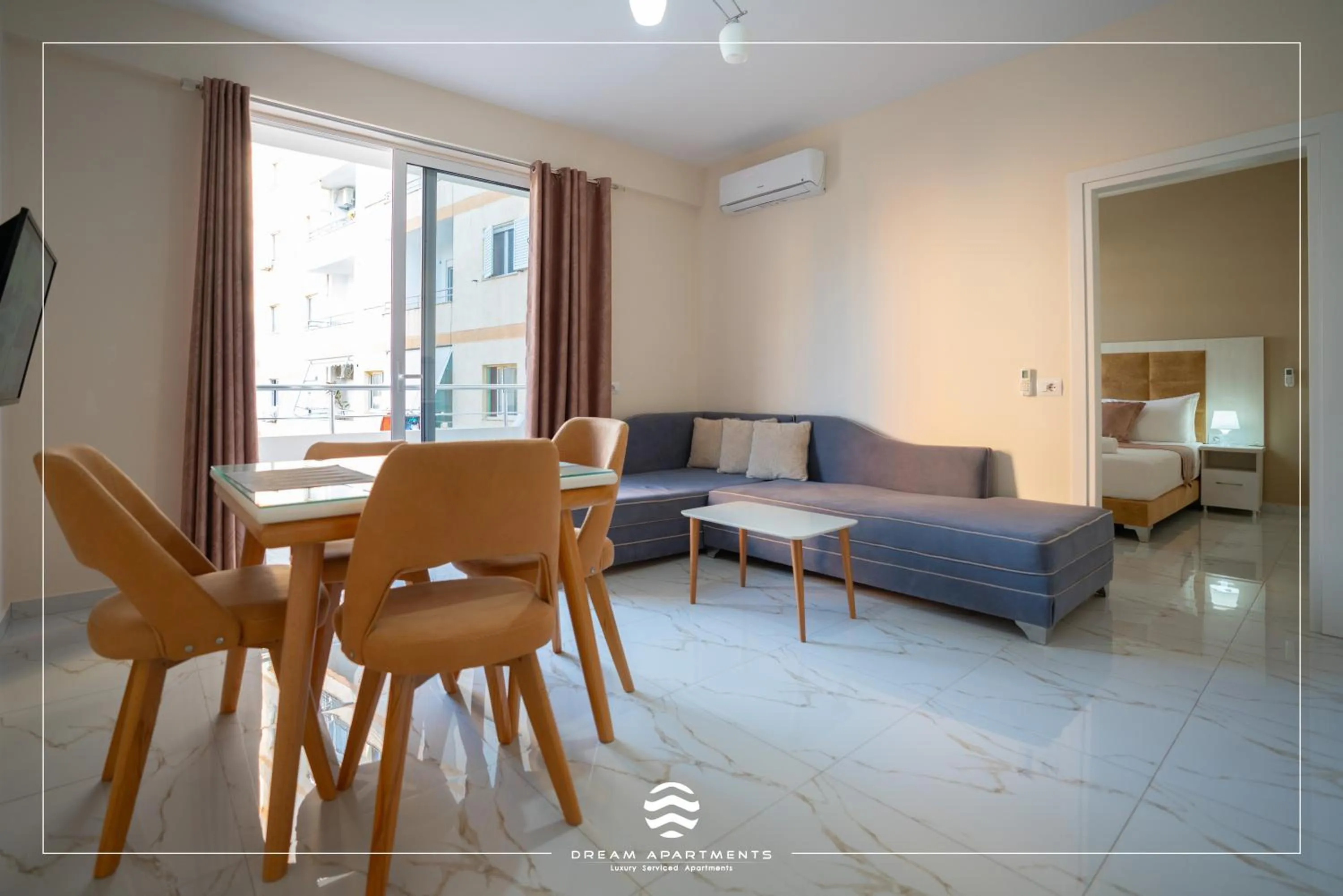 Living room in DREAM APARTMENTS Saranda