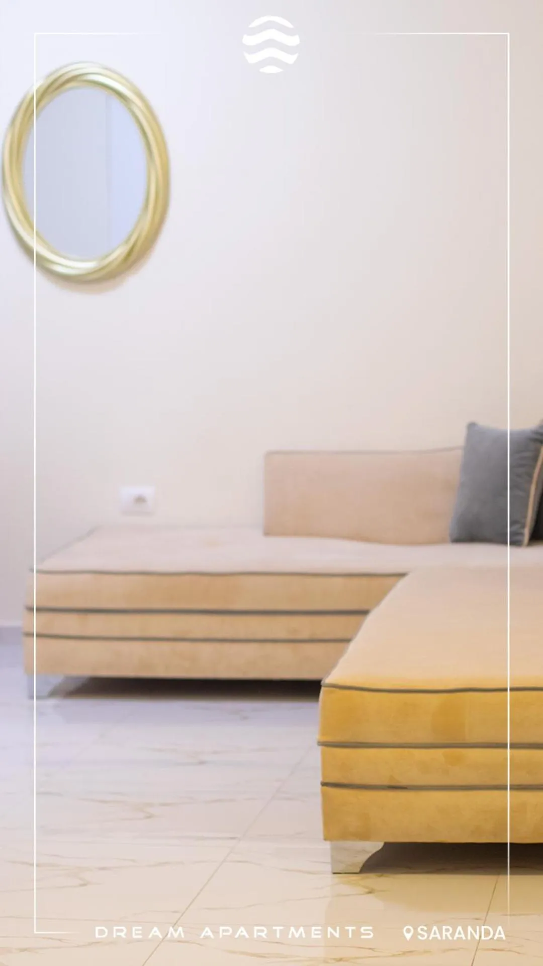 Living room, Bed in DREAM APARTMENTS Saranda