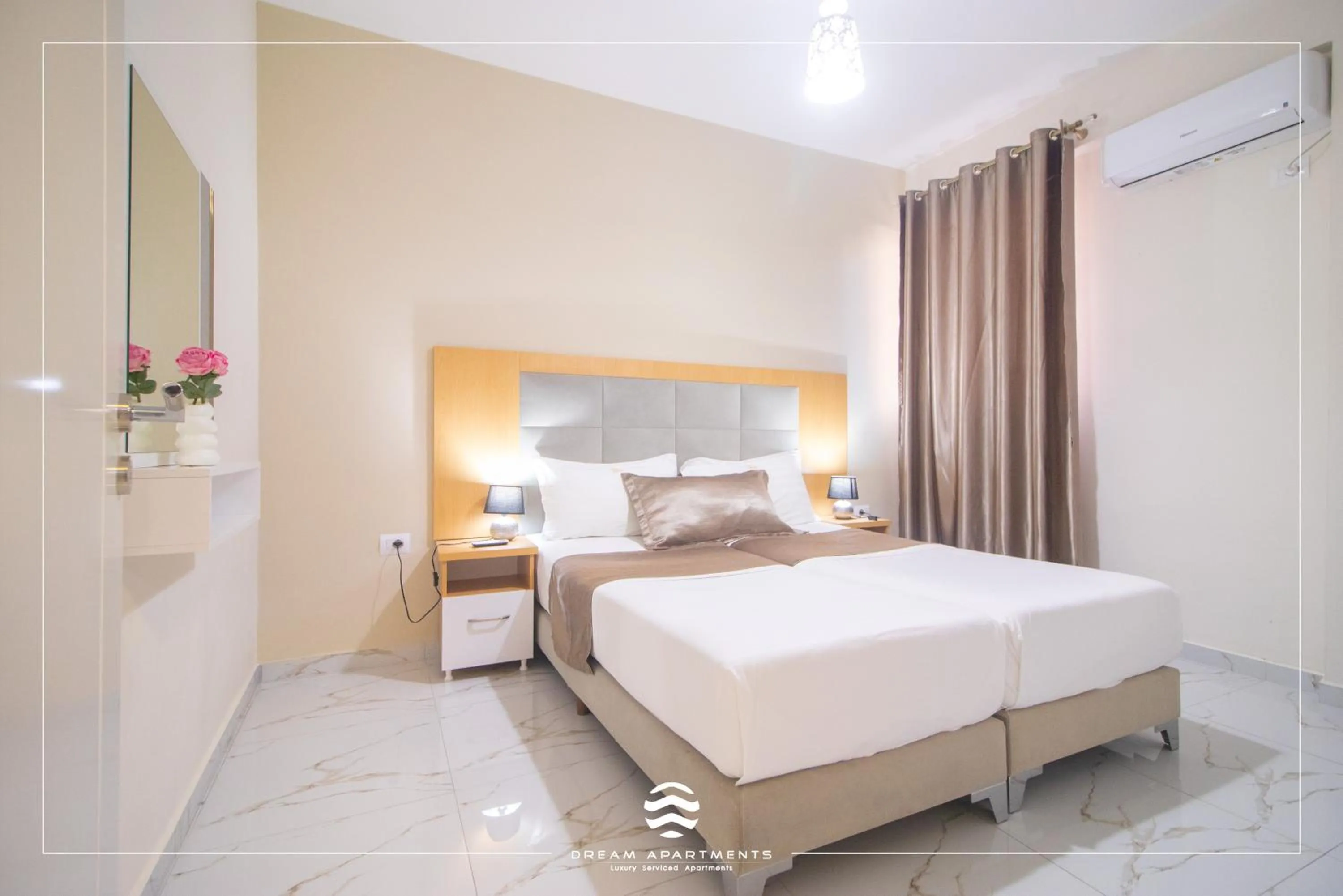 Photo of the whole room, Bed in DREAM APARTMENTS Saranda