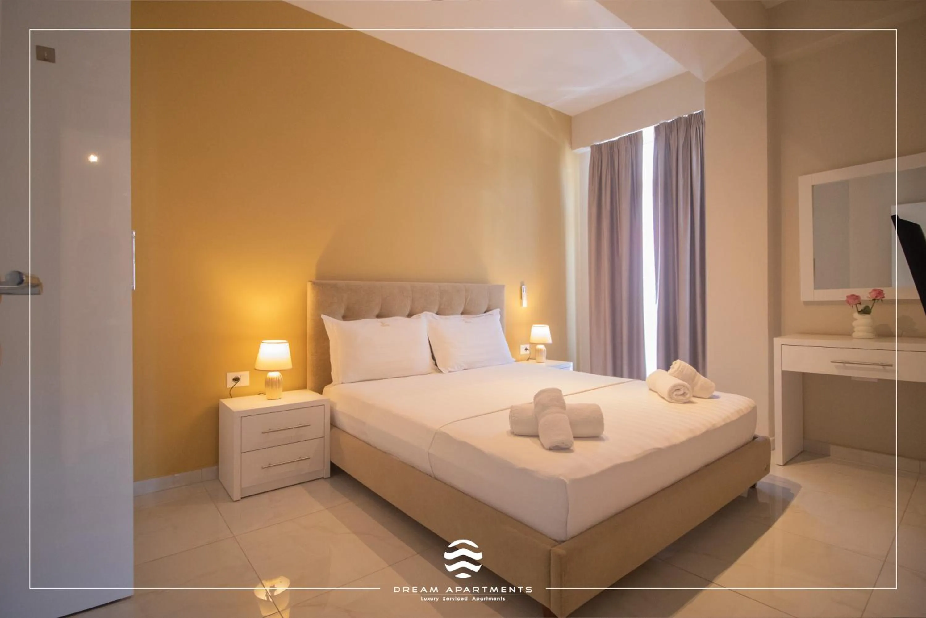 Bed in DREAM APARTMENTS Saranda