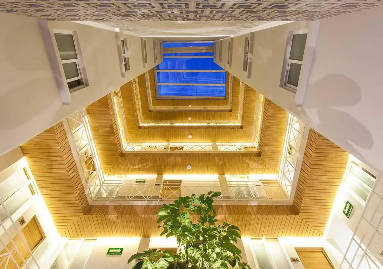 Lobby or reception in Hotel MX zócalo CDMX, Trademark Collection by Wyndham Lobby or reception in Hotel MX zócalo CDMX, Trademark Collection by Wyndham