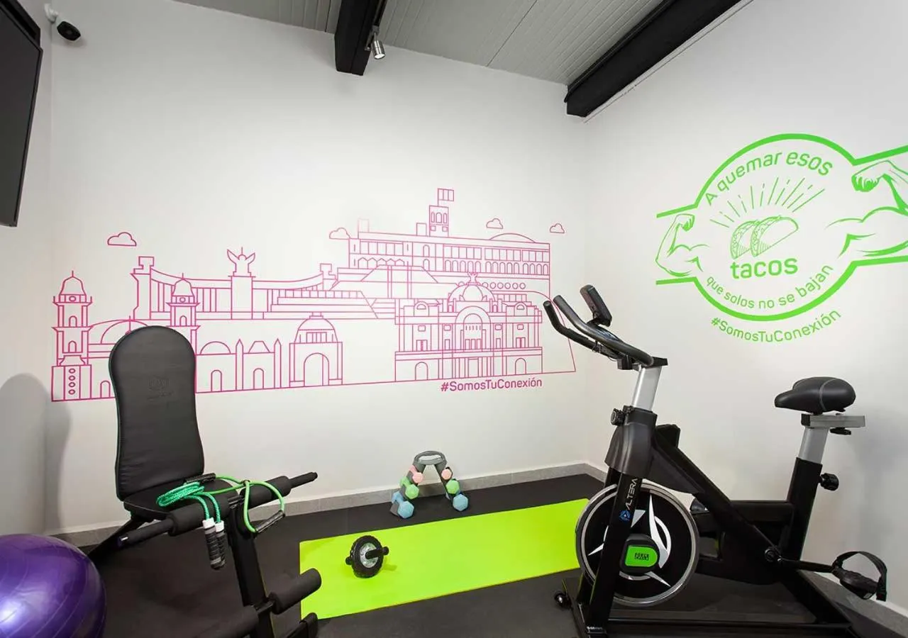Fitness centre/facilities in Hotel MX zócalo CDMX, Trademark Collection by Wyndham