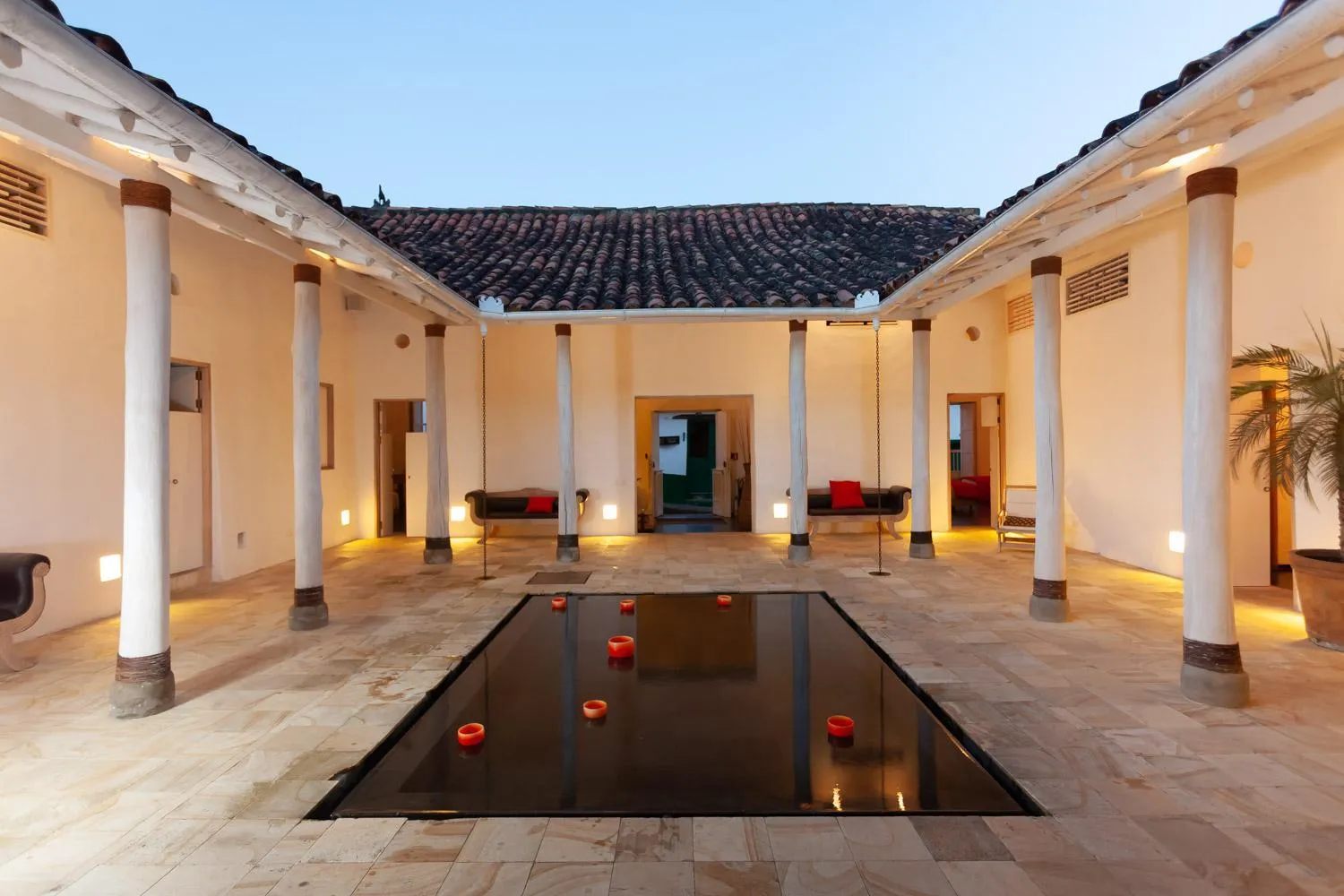 Patio in Casa Oniri Hotel Boutique