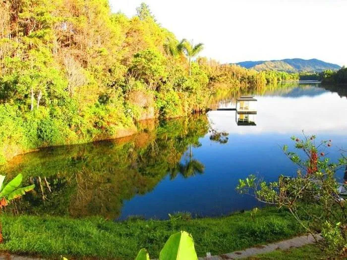 Living room in Pietrasanta hotel campestre frente a la represa del Peñol y Guatape
