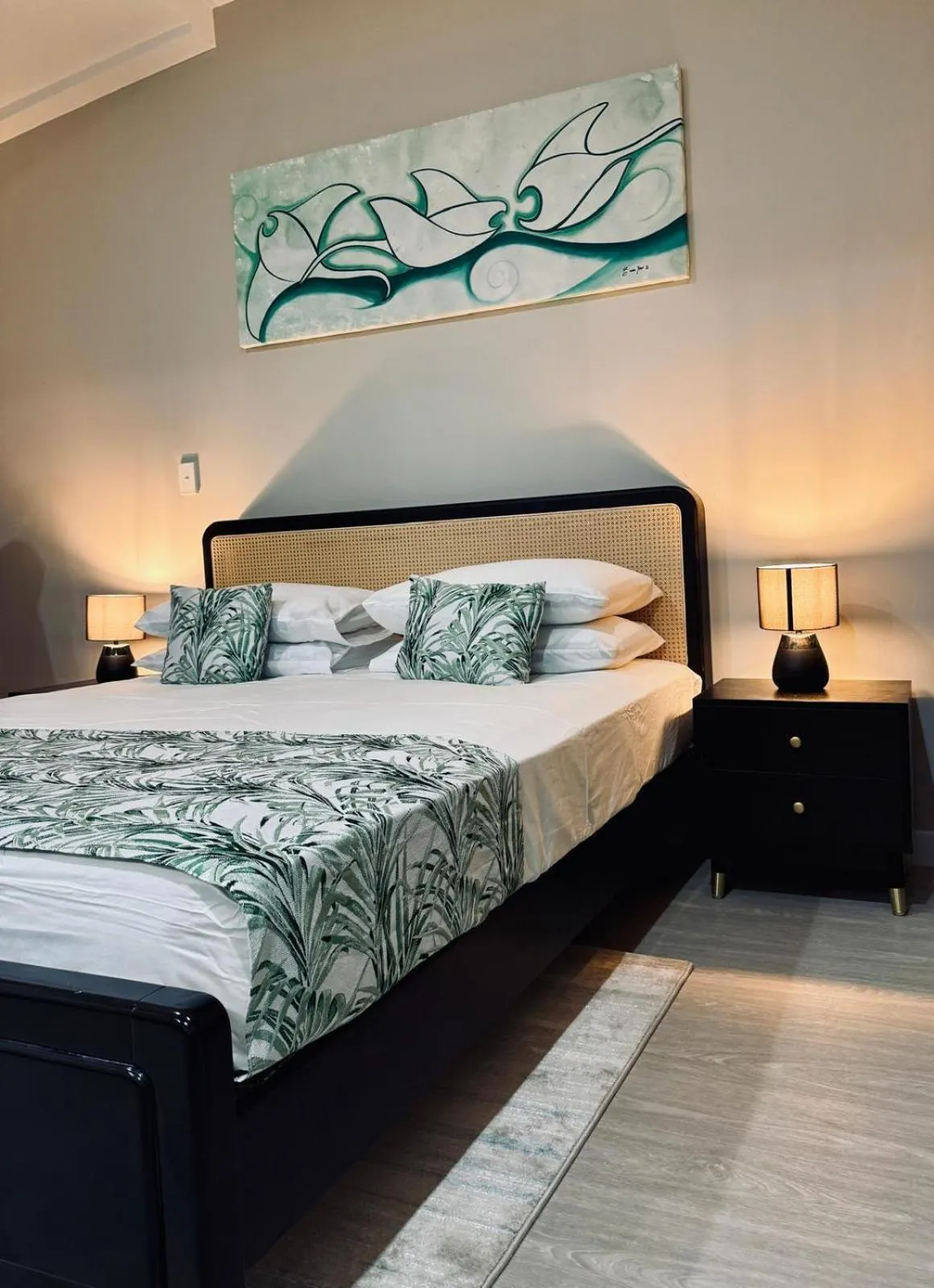 Bed in King Solomon Hotel