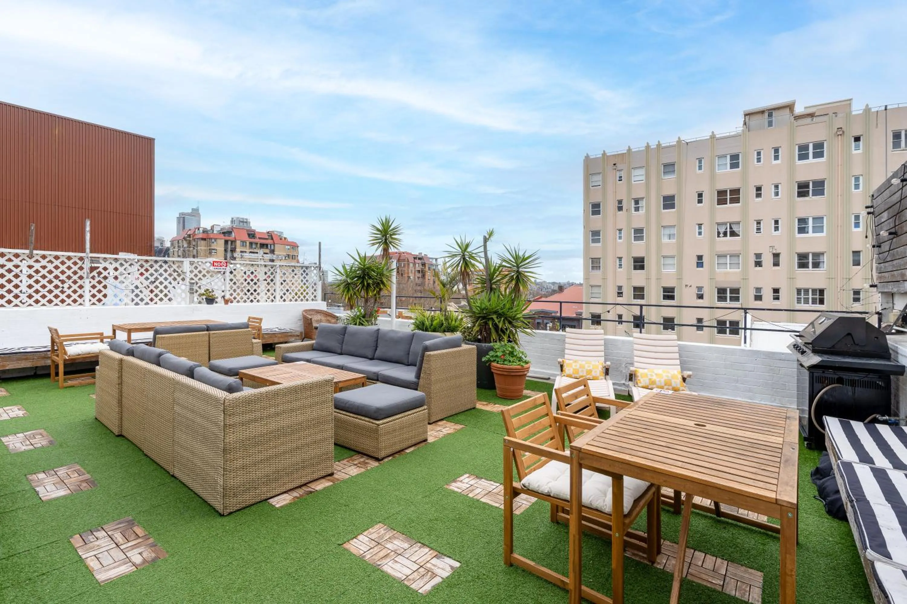 Patio in Tequila Sunrise Potts Point