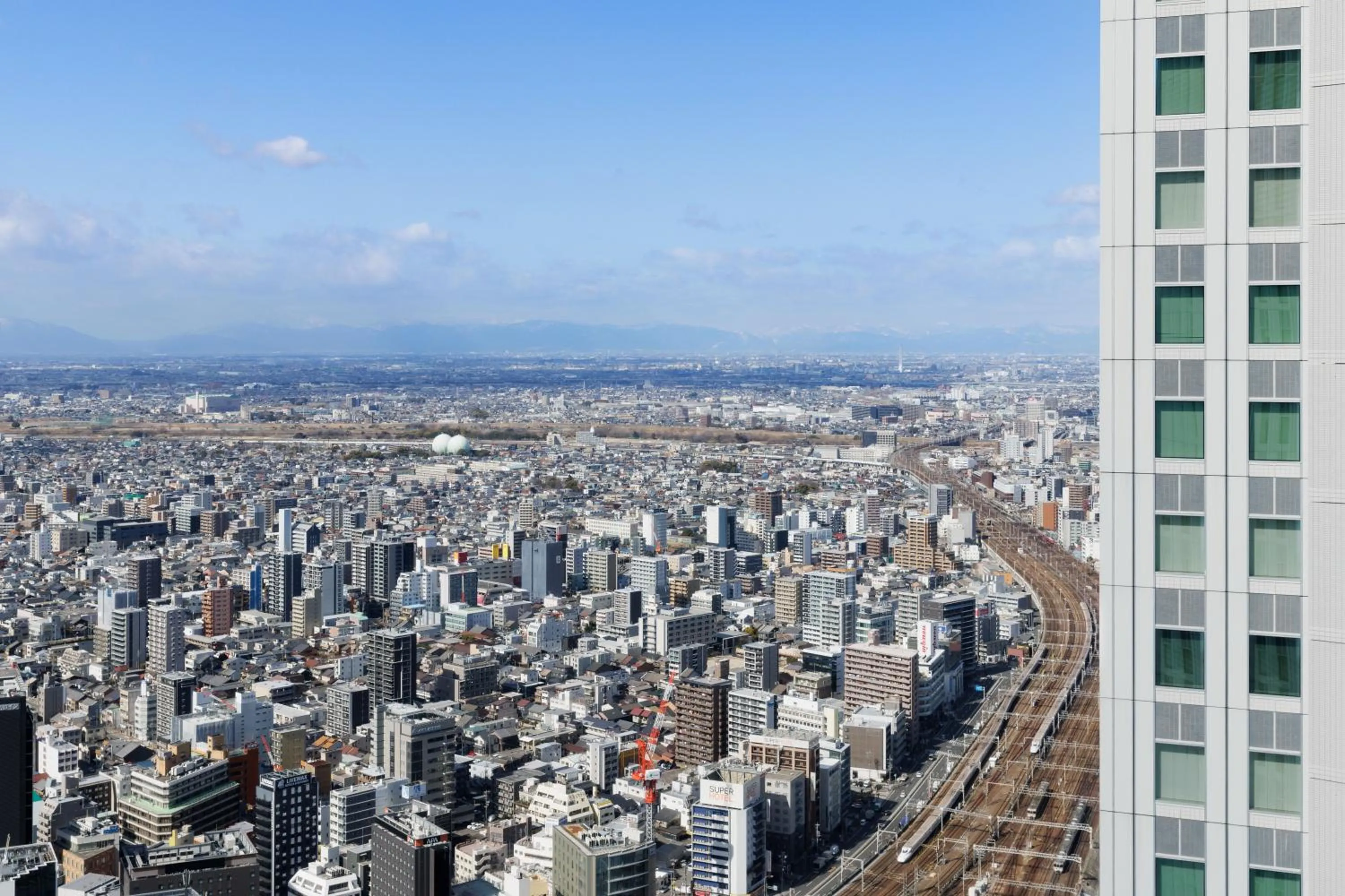 City view in Nagoya Marriott Associa Hotel