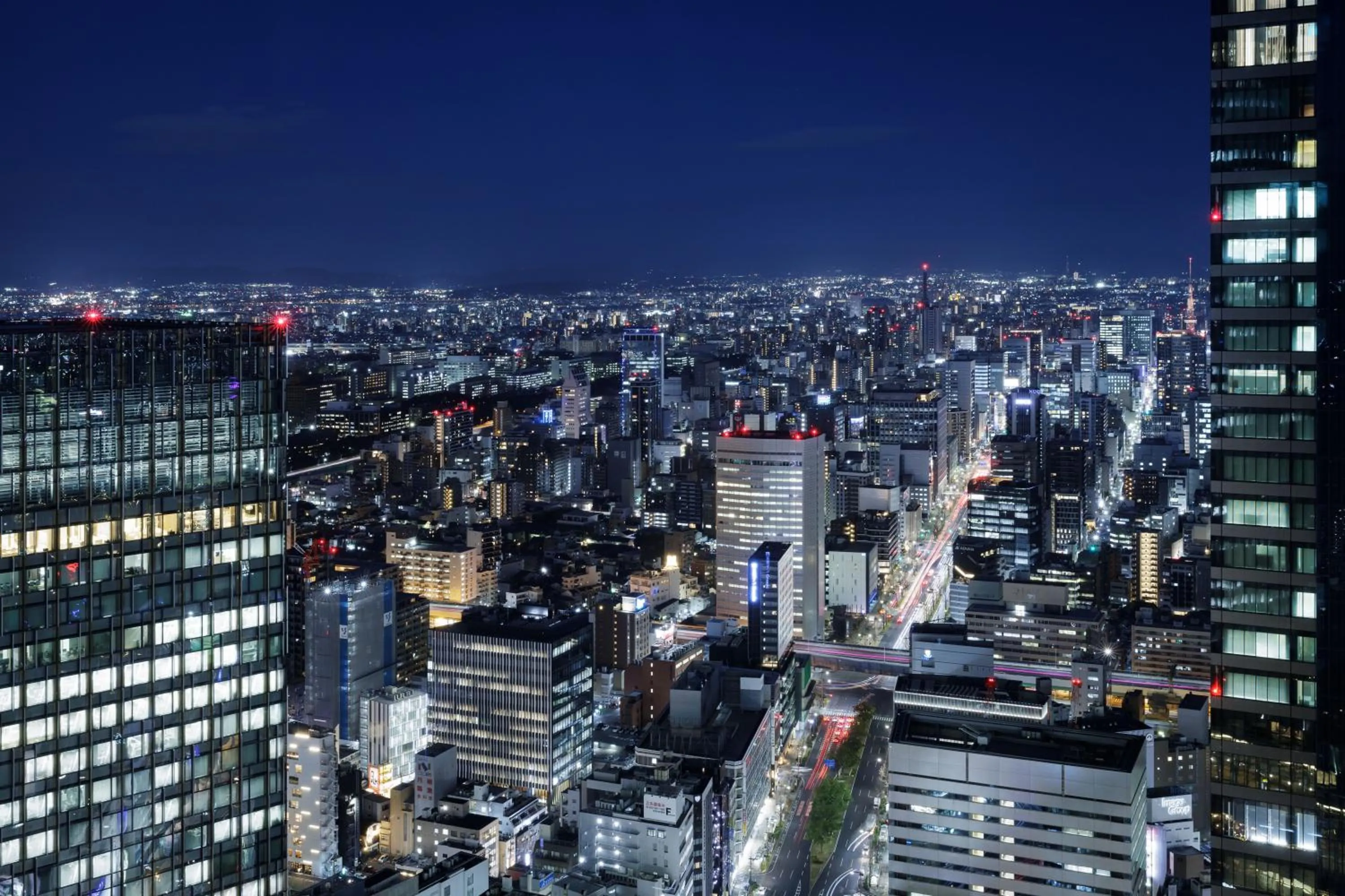 City view in Nagoya Marriott Associa Hotel