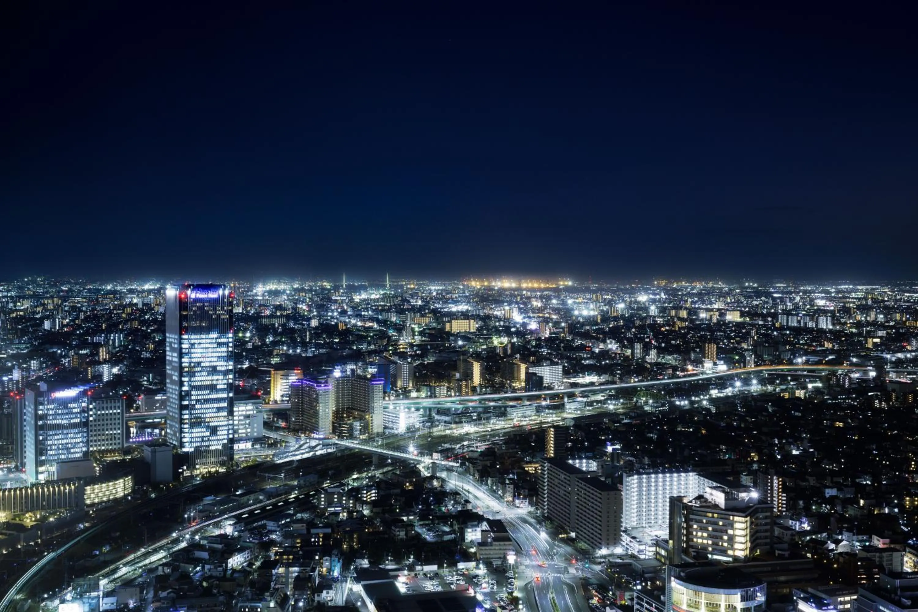 City view in Nagoya Marriott Associa Hotel