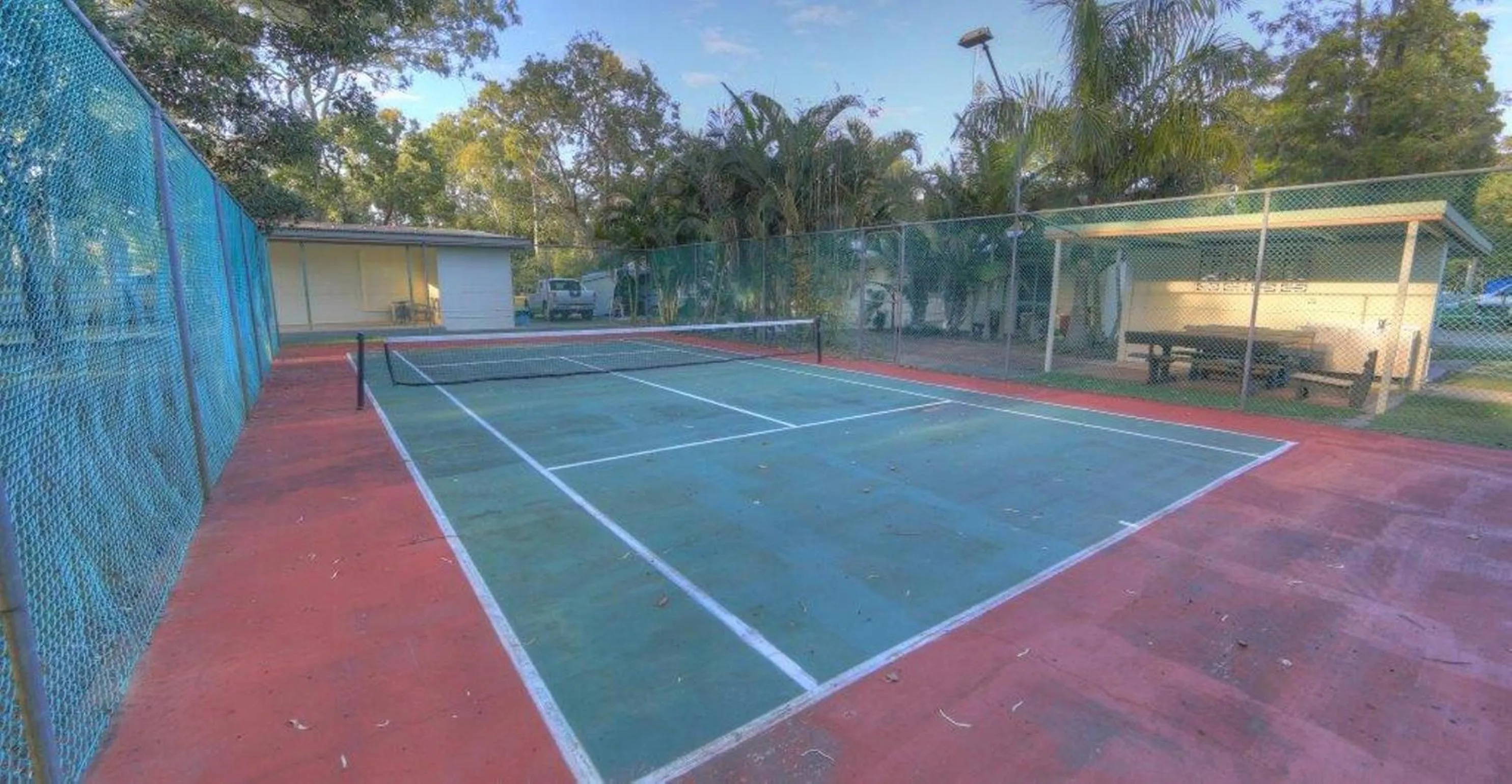 Tennis court in Discovery Parks - Tannum Sands