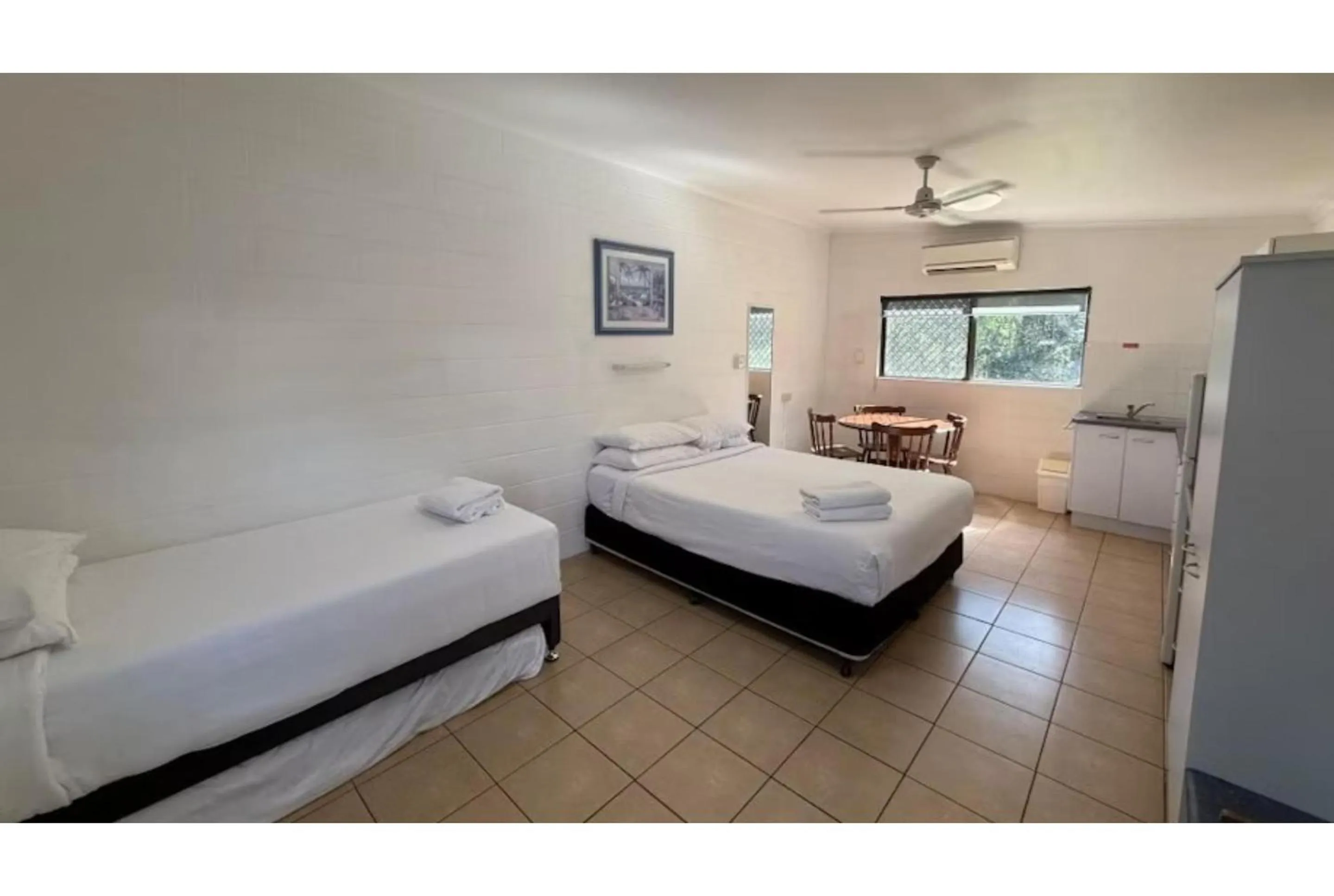 View (from property/room), Bed in Discovery Parks - Tannum Sands