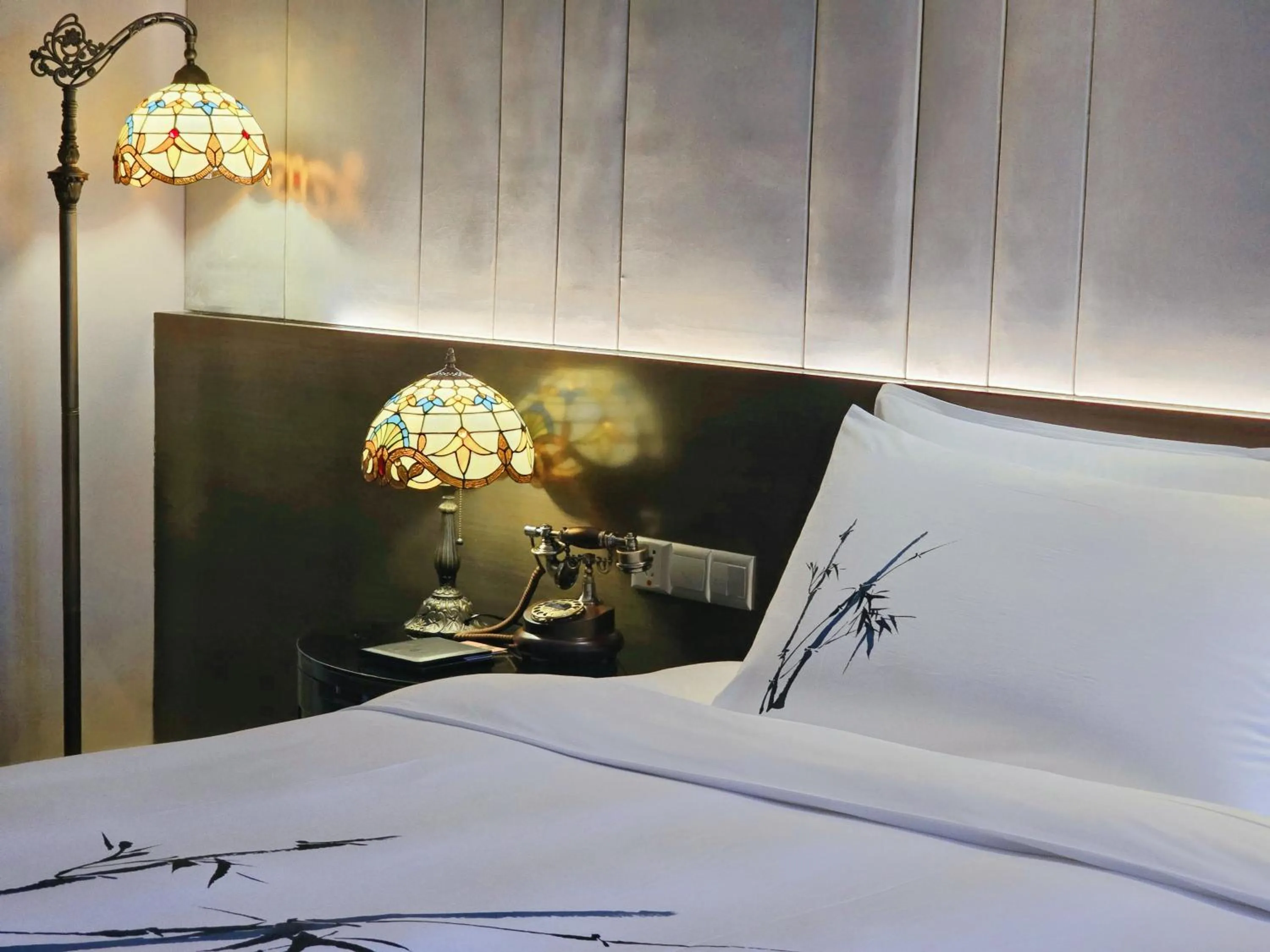 furniture, Bed in Jin Jiang Hotel Shanghai - historical hotel in the city-center of Huaihai shopping area and convenient access to metro lines