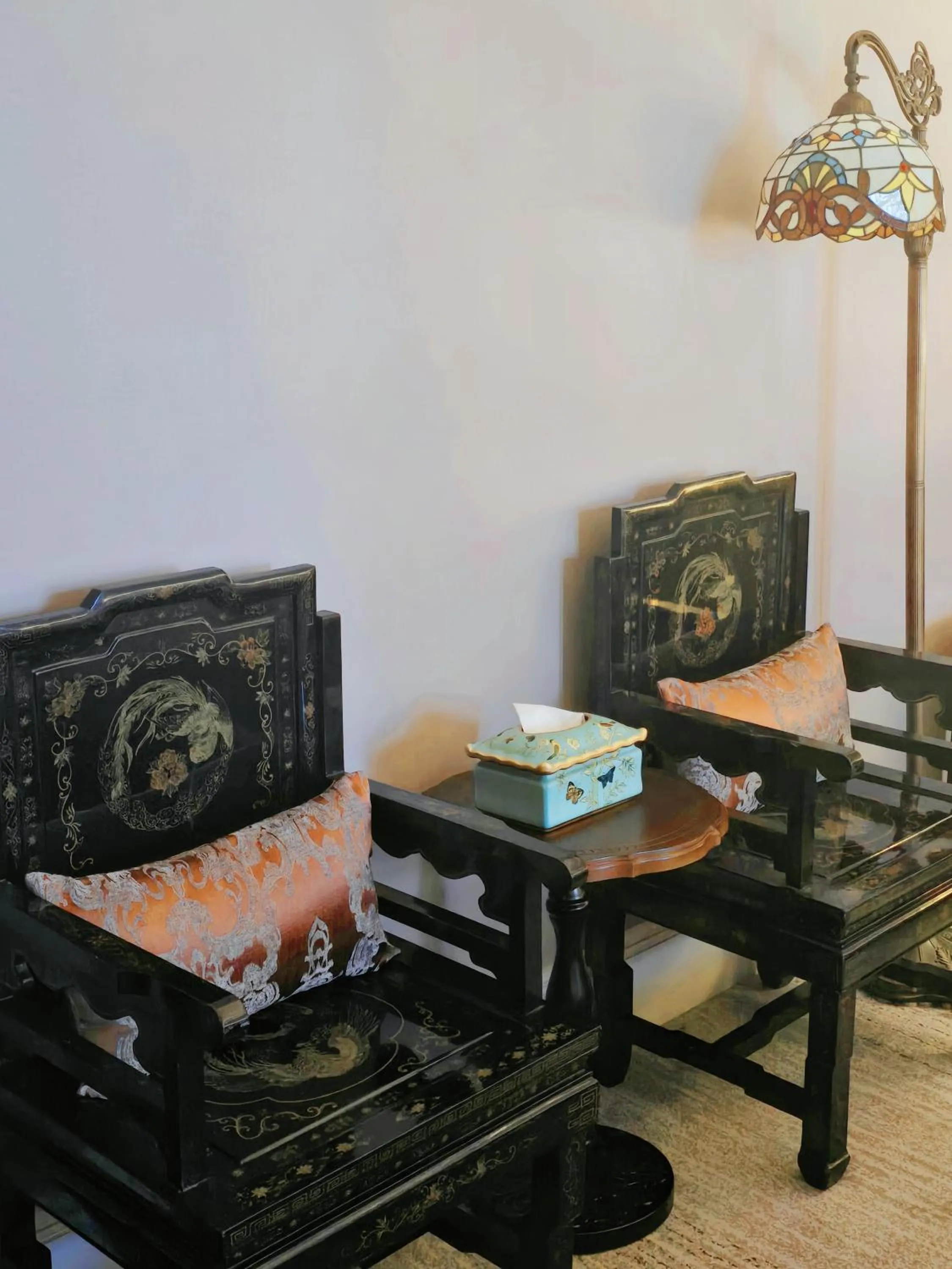 furniture in Jin Jiang Hotel Shanghai - historical hotel in the city-center of Huaihai shopping area and convenient access to metro lines