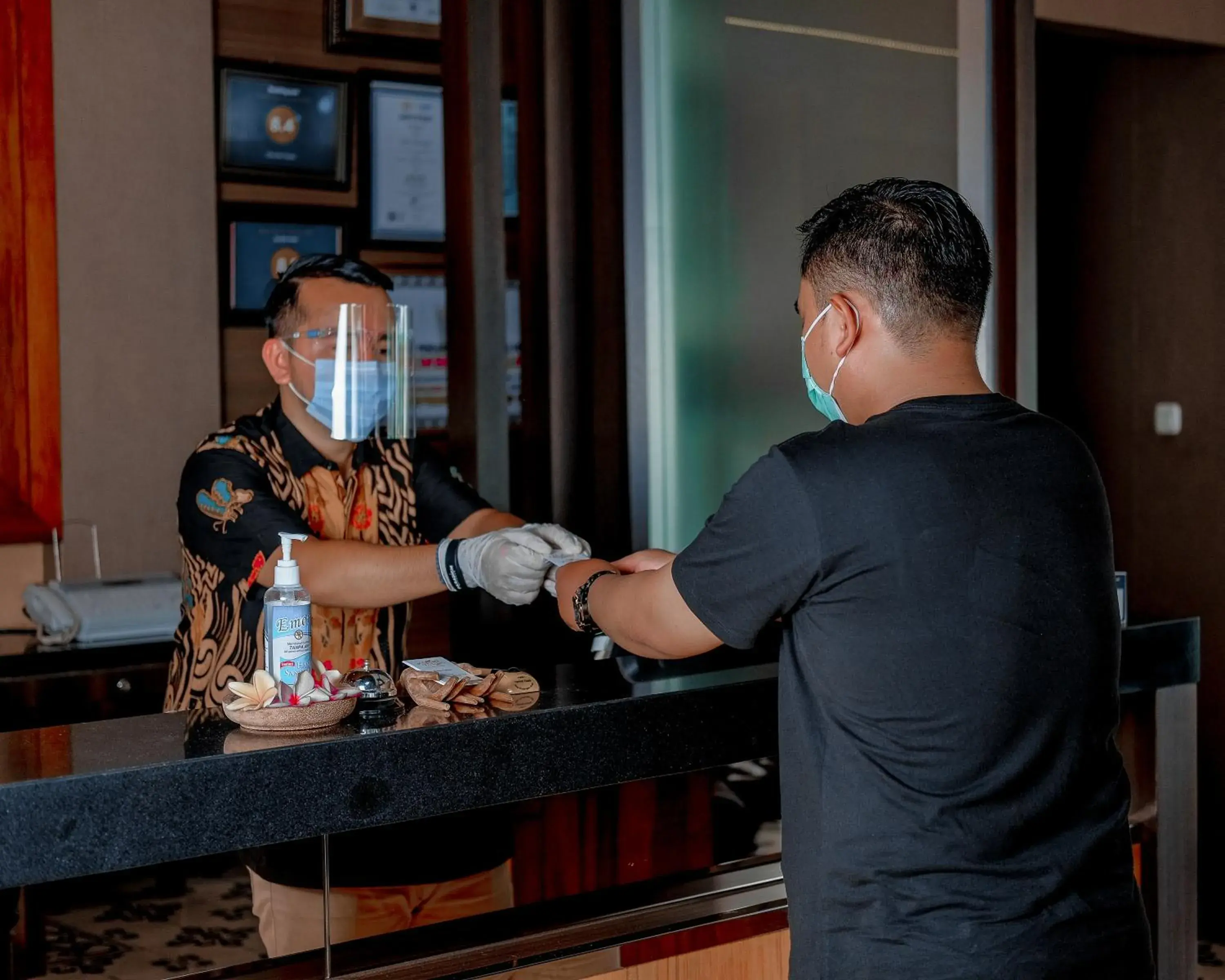 Lobby or reception in Oxville Hotel Lobby or reception in Oxville Hotel