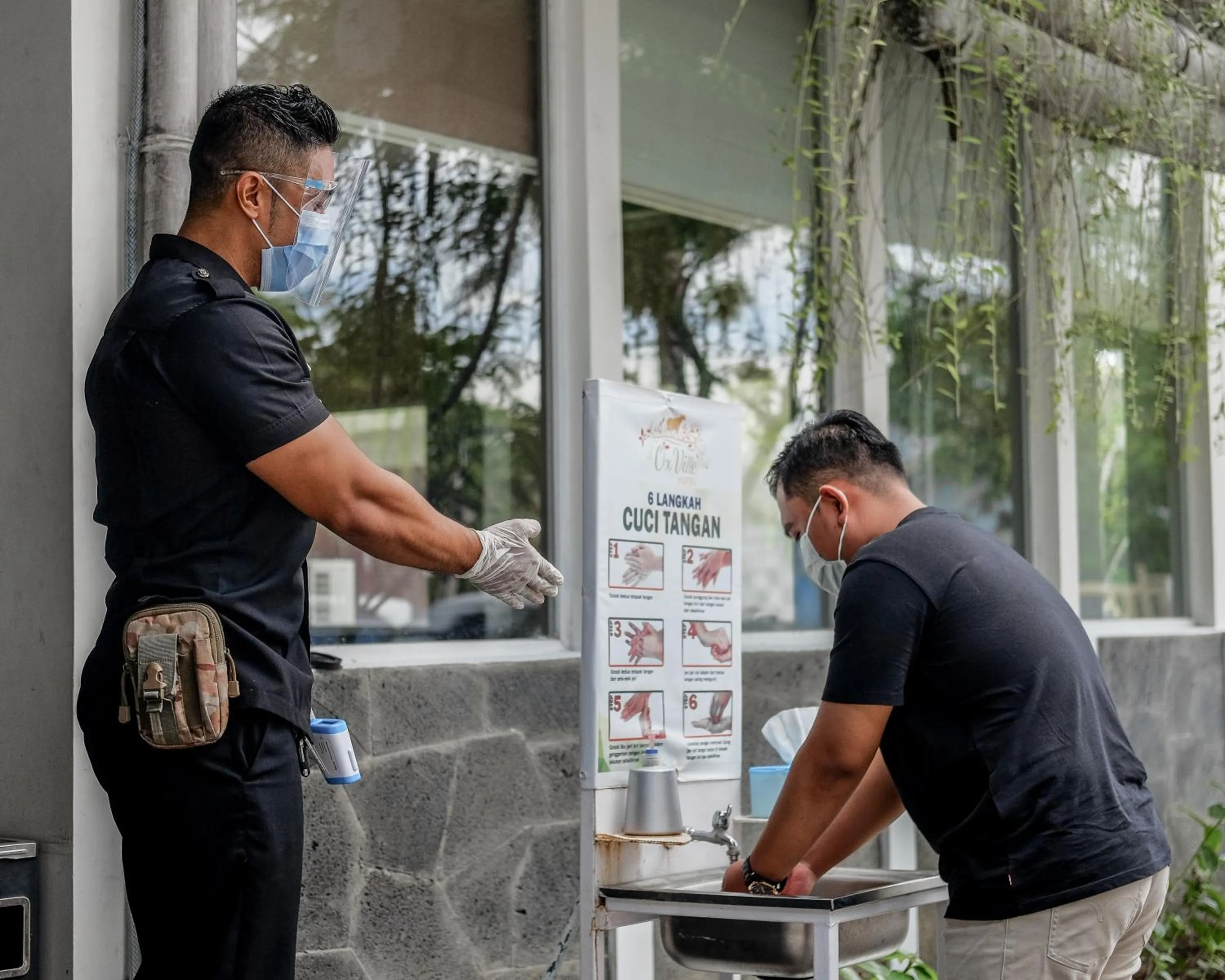 Staff in Oxville Hotel