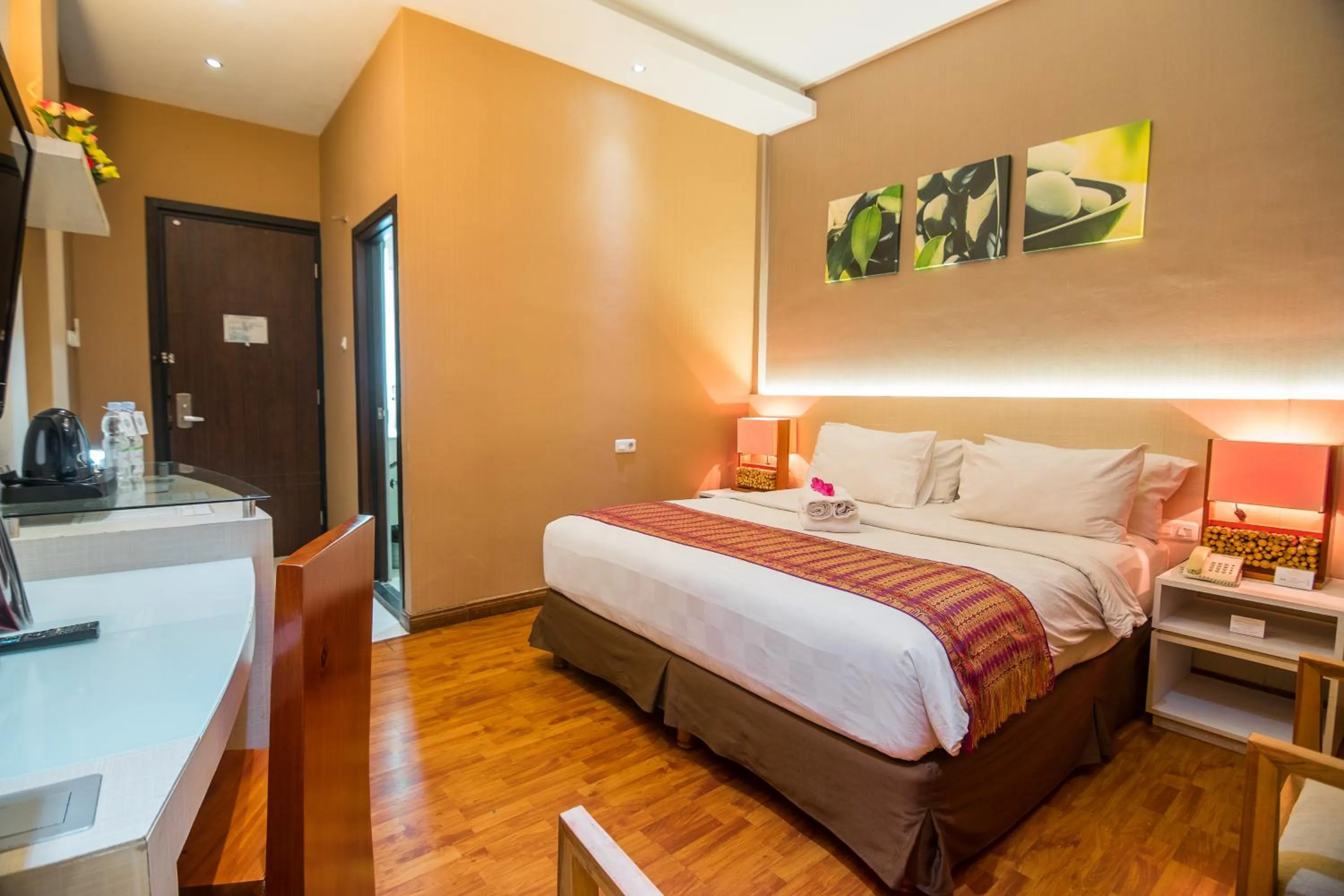 Bed in Oxville Hotel