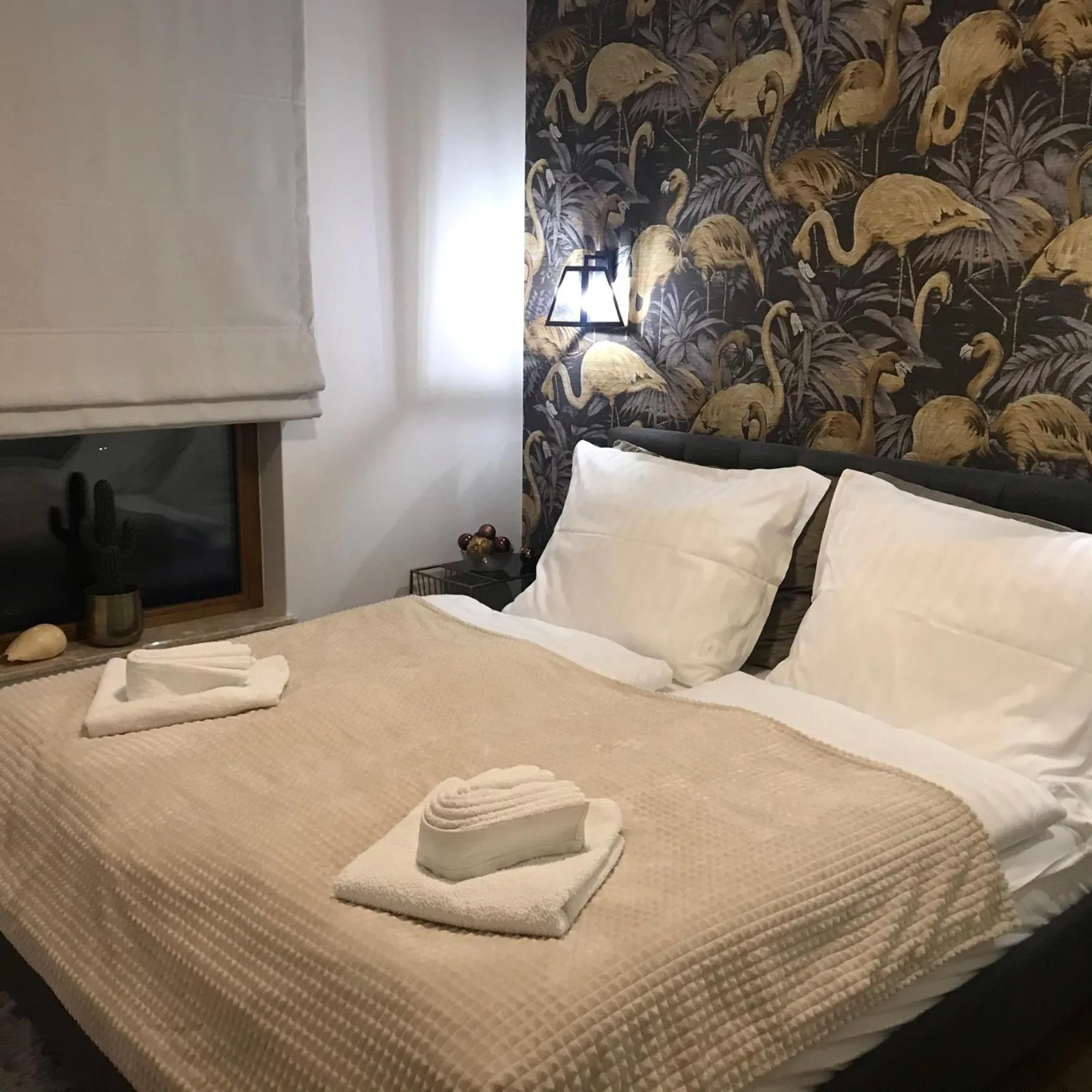 Bed in Baltic Riviera Apartments - Garden Sanctuary Retreat