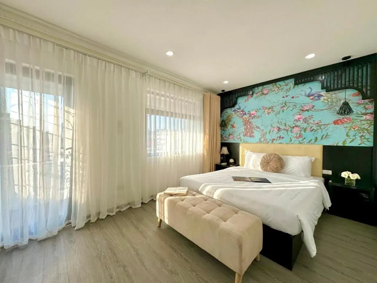Photo of the whole room, Bed in Hanoi Elpis Hotel Photo of the whole room, Bed in Hanoi Elpis Hotel