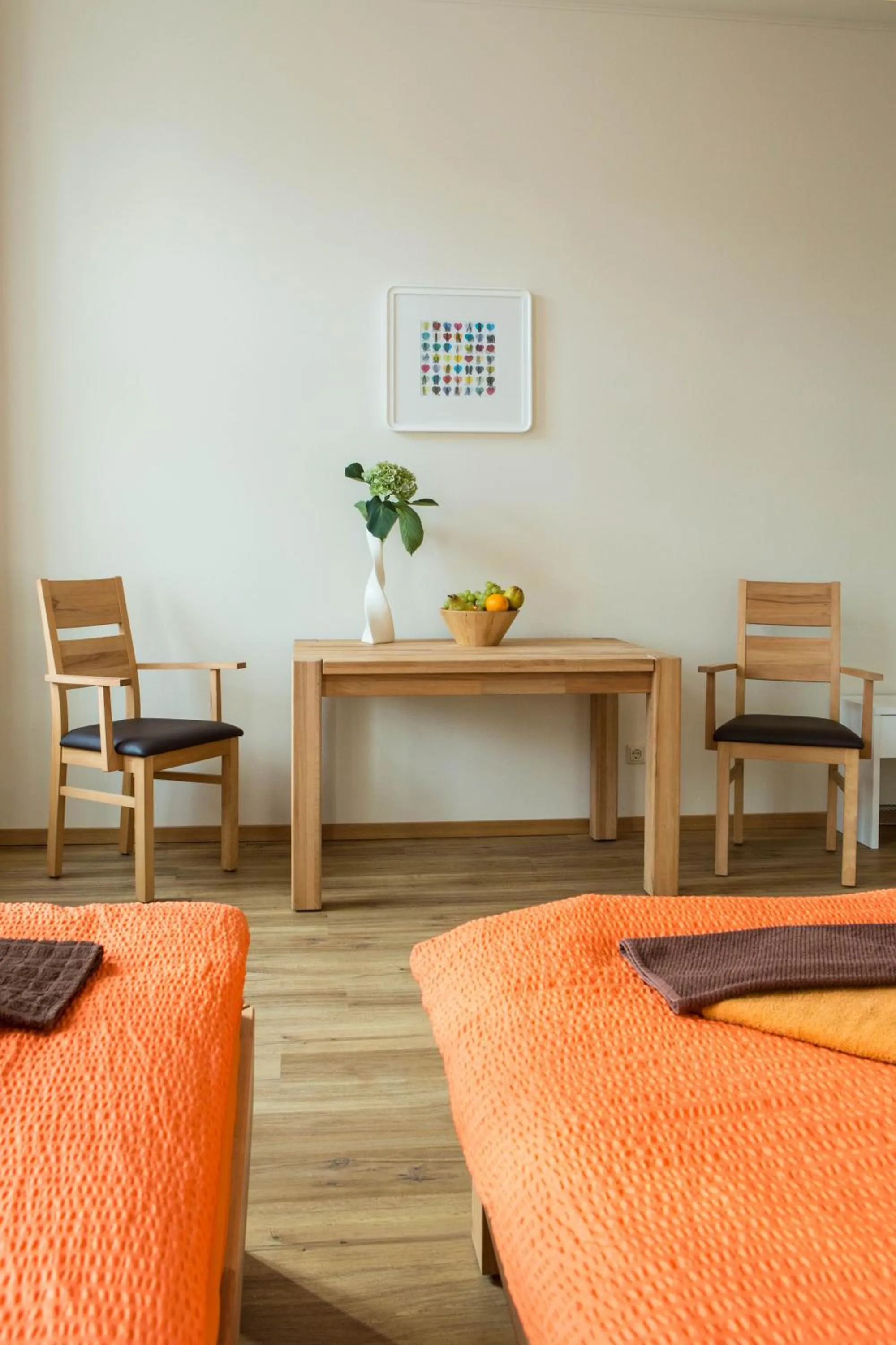 Bed in Apartmentpension am Stadtschloss