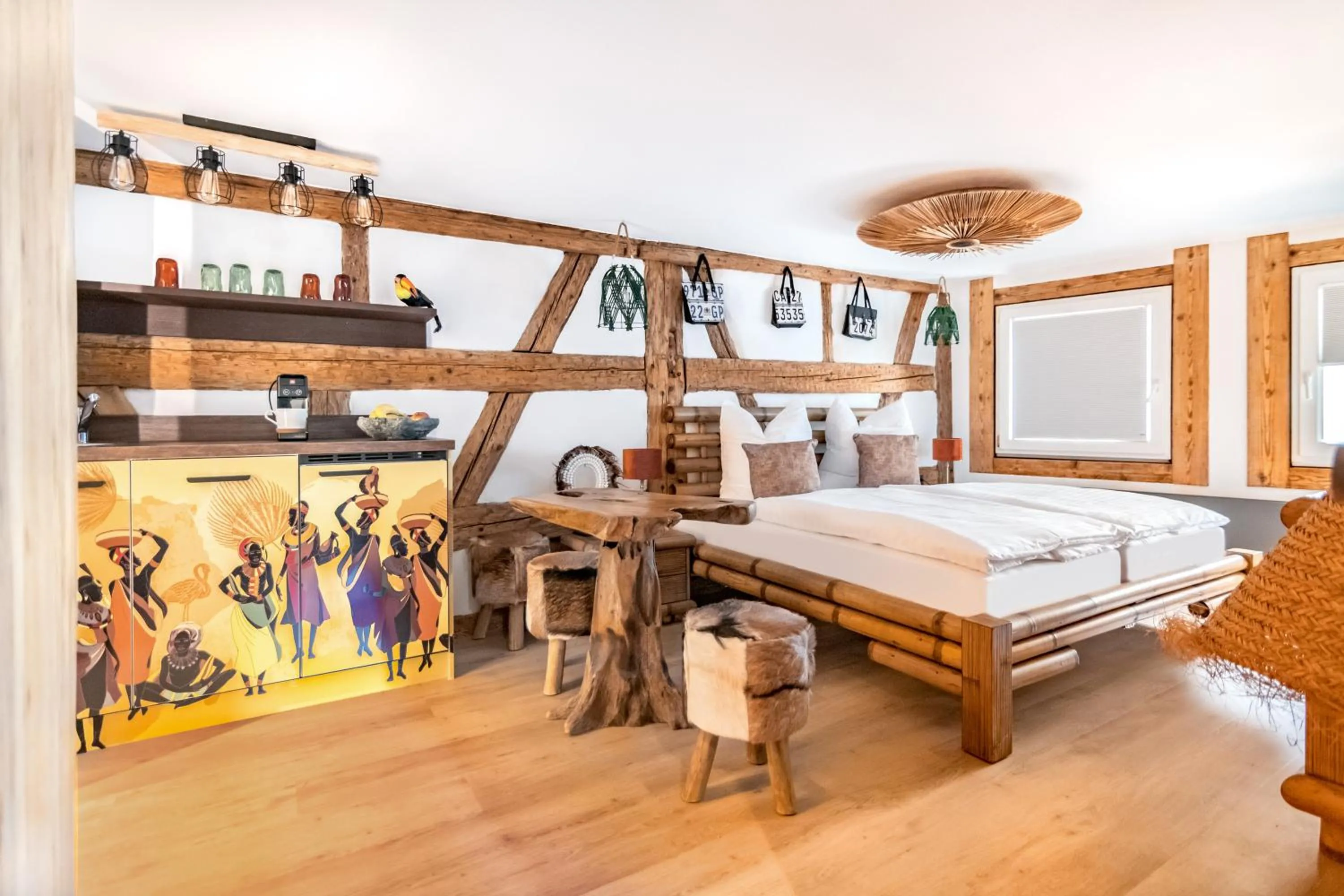 Bed in H+M Boarding Houses