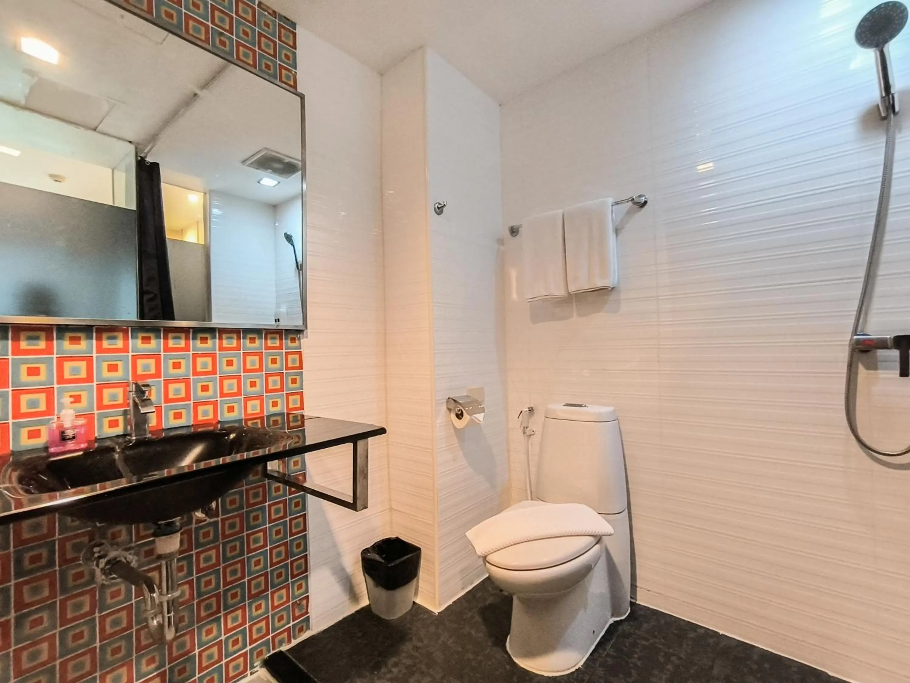 Shower in Citin Sukhumvit 11 Nana Bangkok by Compass Hospitality