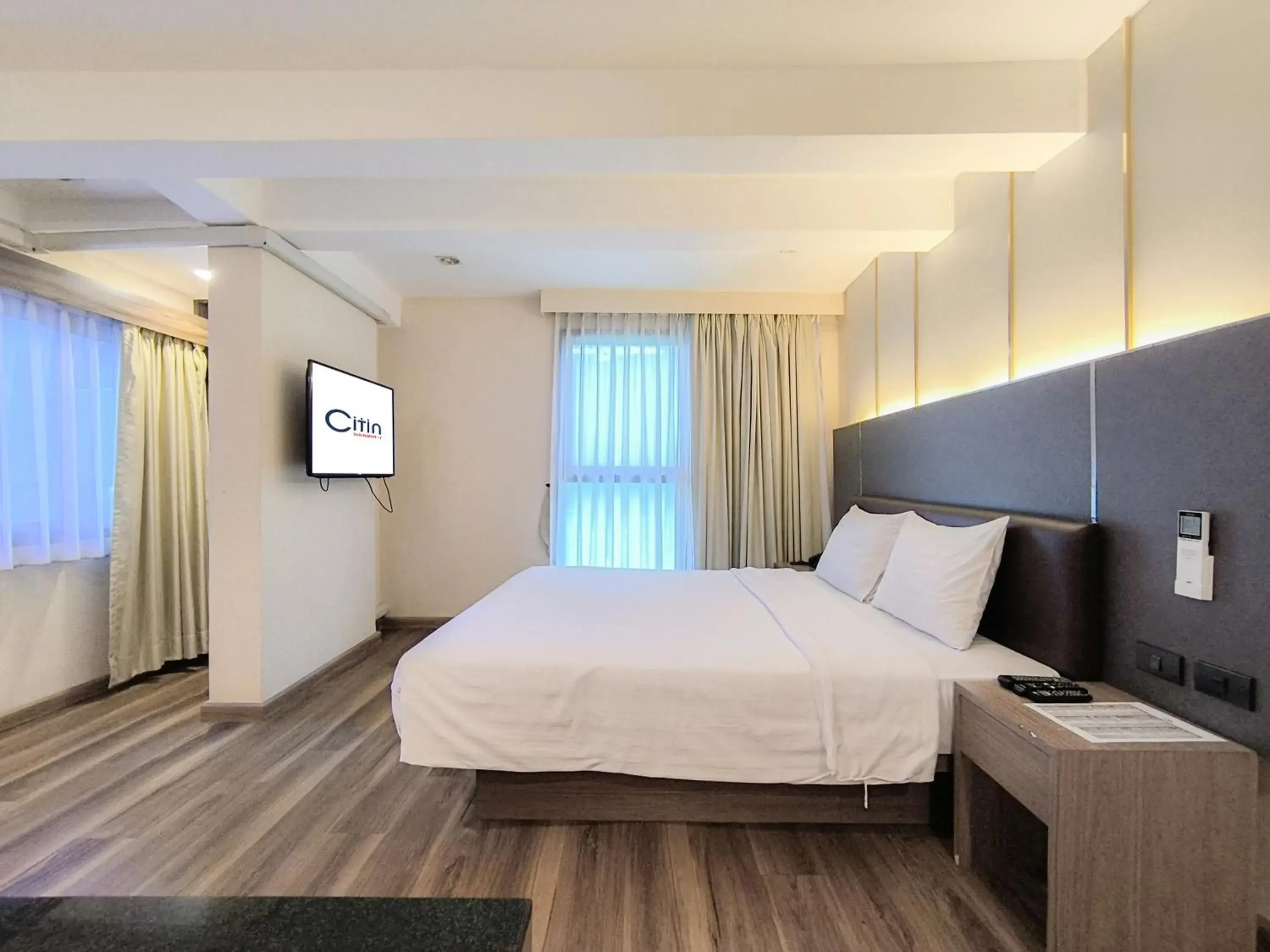 Bed in Citin Sukhumvit 11 Nana Bangkok by Compass Hospitality Bed in Citin Sukhumvit 11 Nana Bangkok by Compass Hospitality