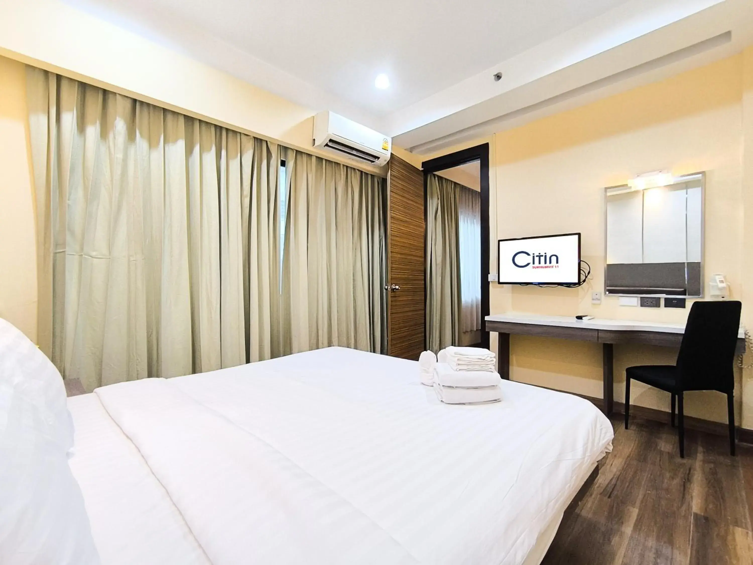 Bed in Citin Sukhumvit 11 Nana Bangkok by Compass Hospitality Bed in Citin Sukhumvit 11 Nana Bangkok by Compass Hospitality