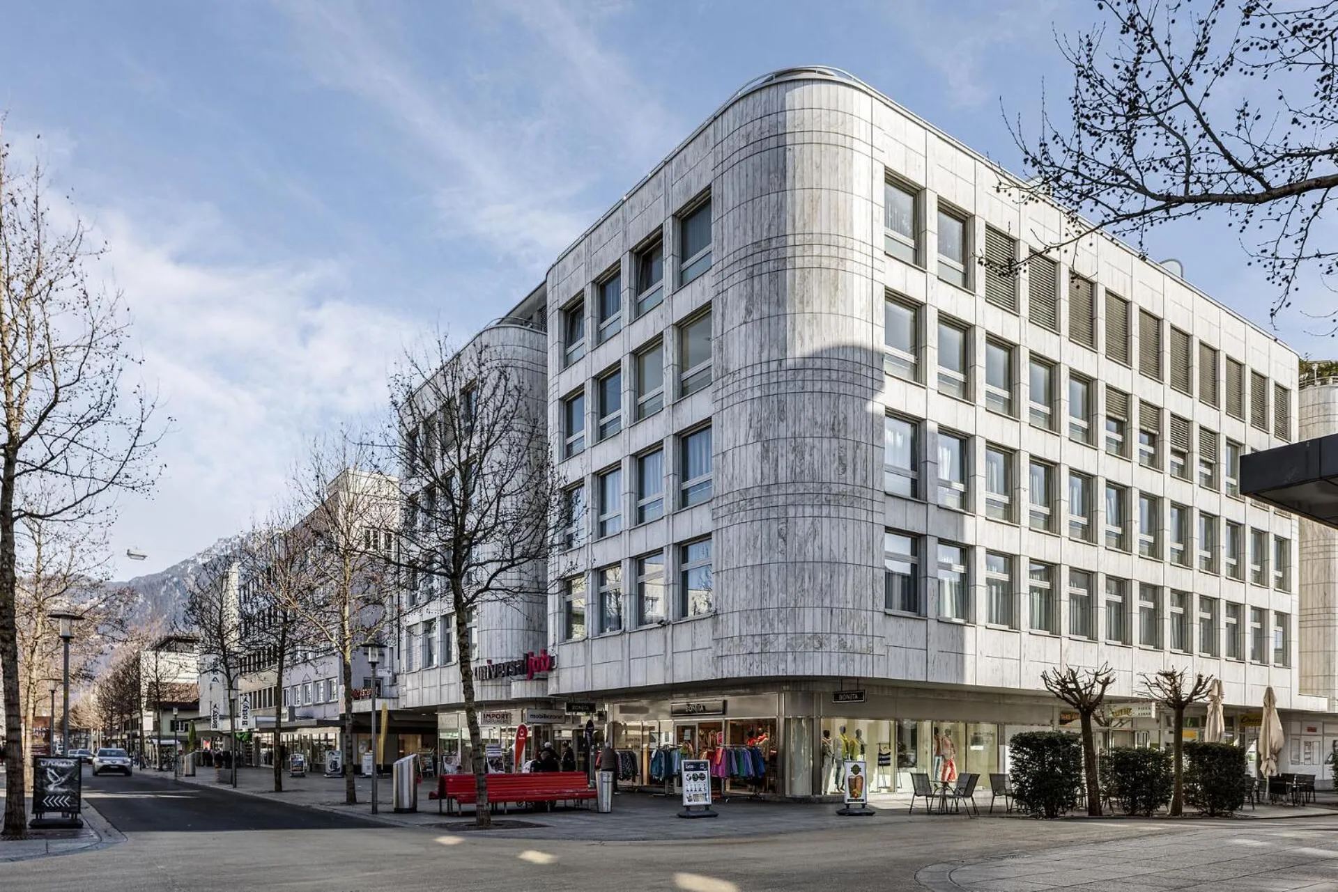 Property building in flexymotel Buchs