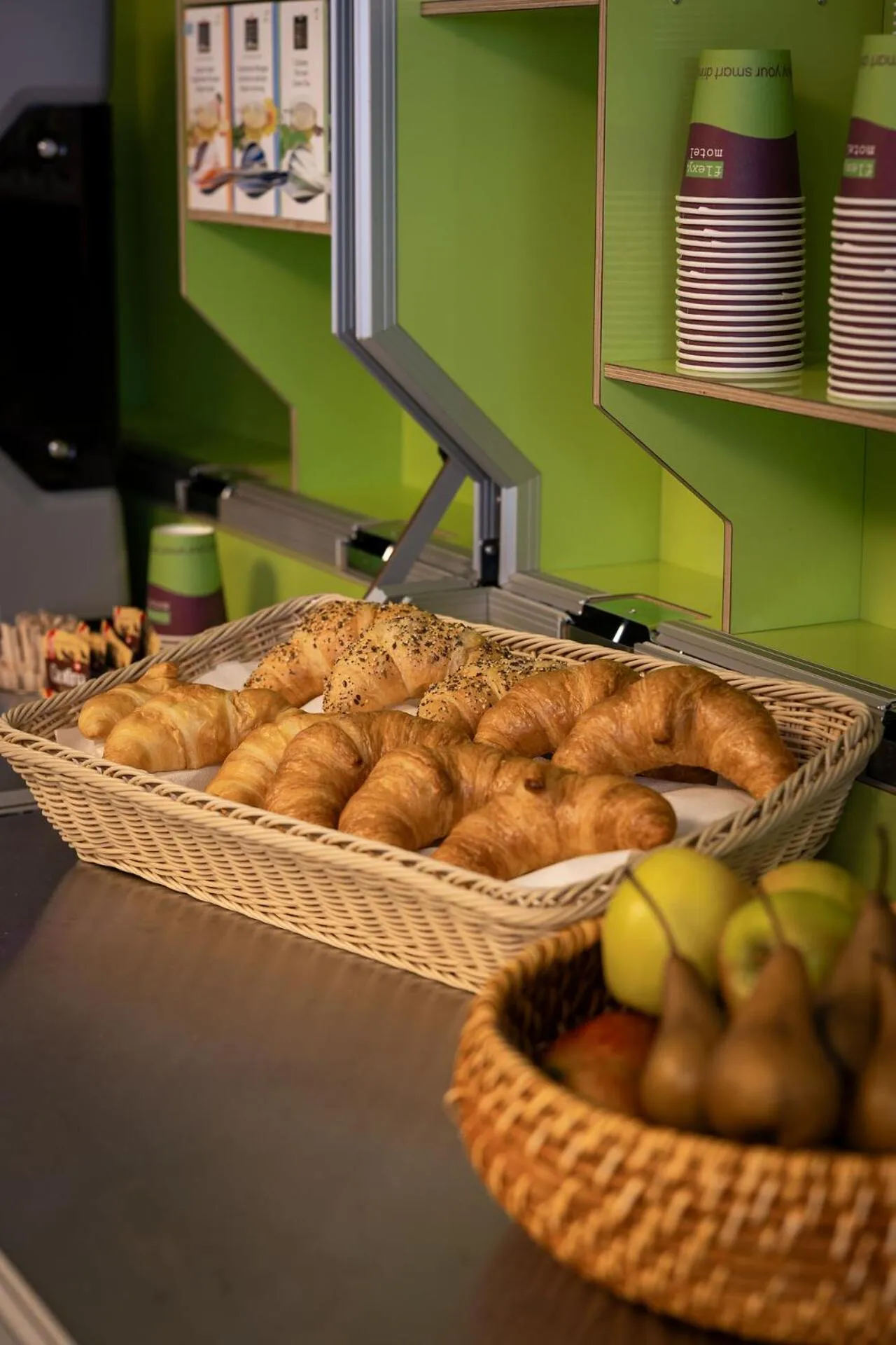 Food and drinks in flexymotel Buchs