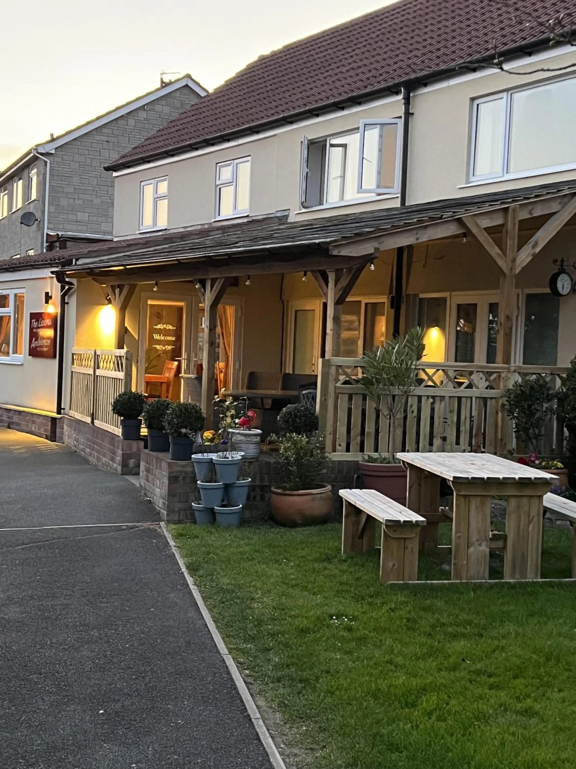 Garden in The Lawns Tea Room and B&B