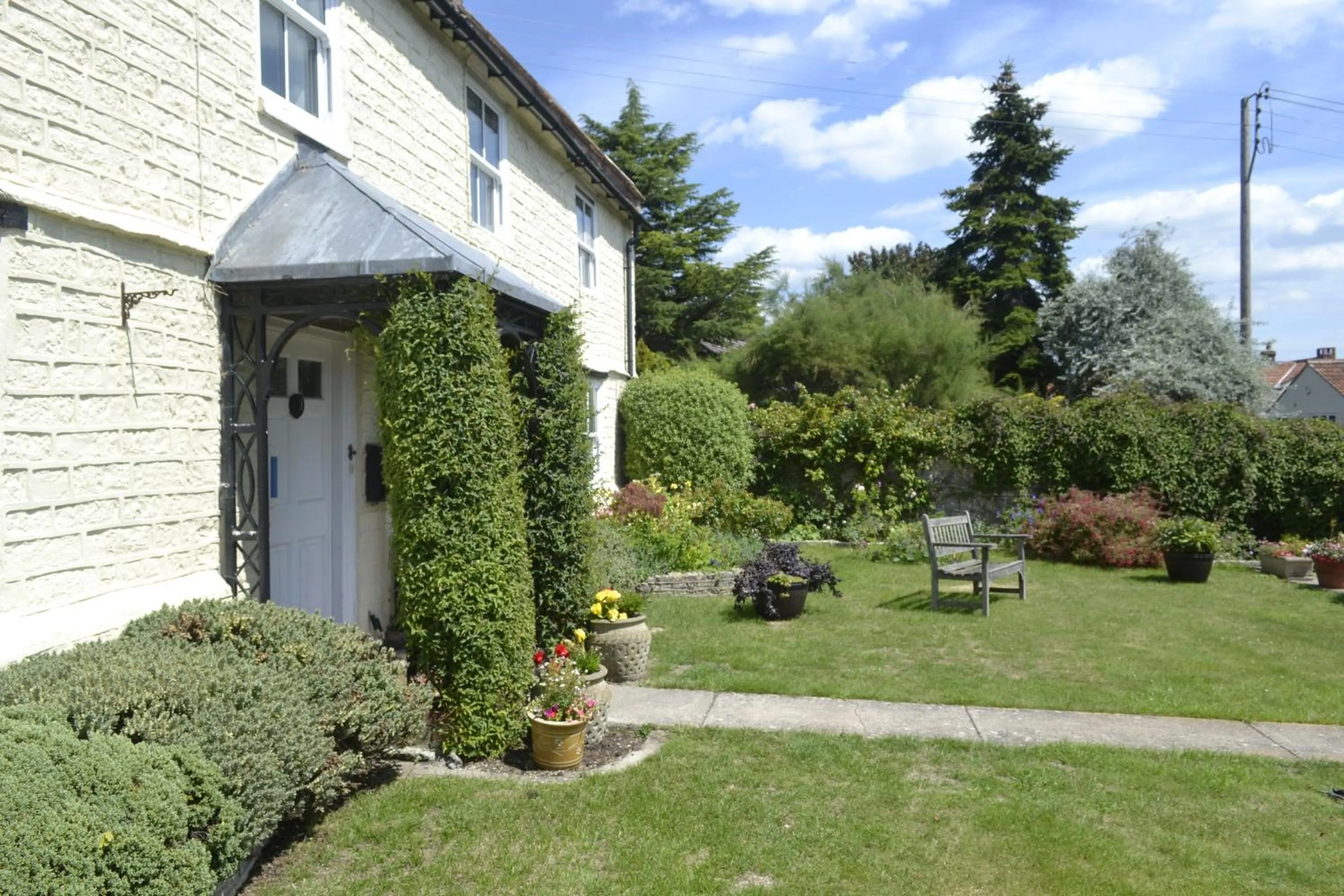 Garden in The Lawns Tea Room and B&B