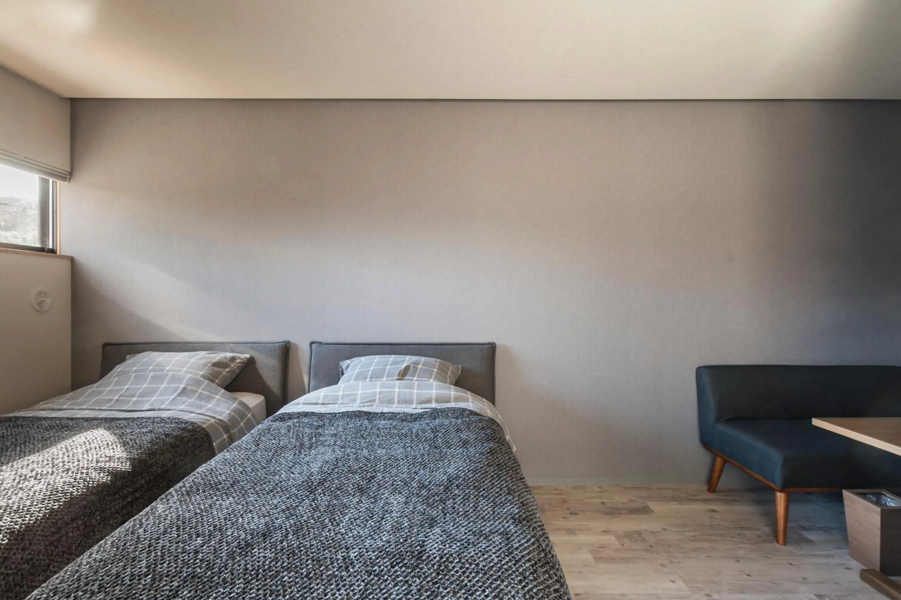 Bed in BATONWORKS Naoshima