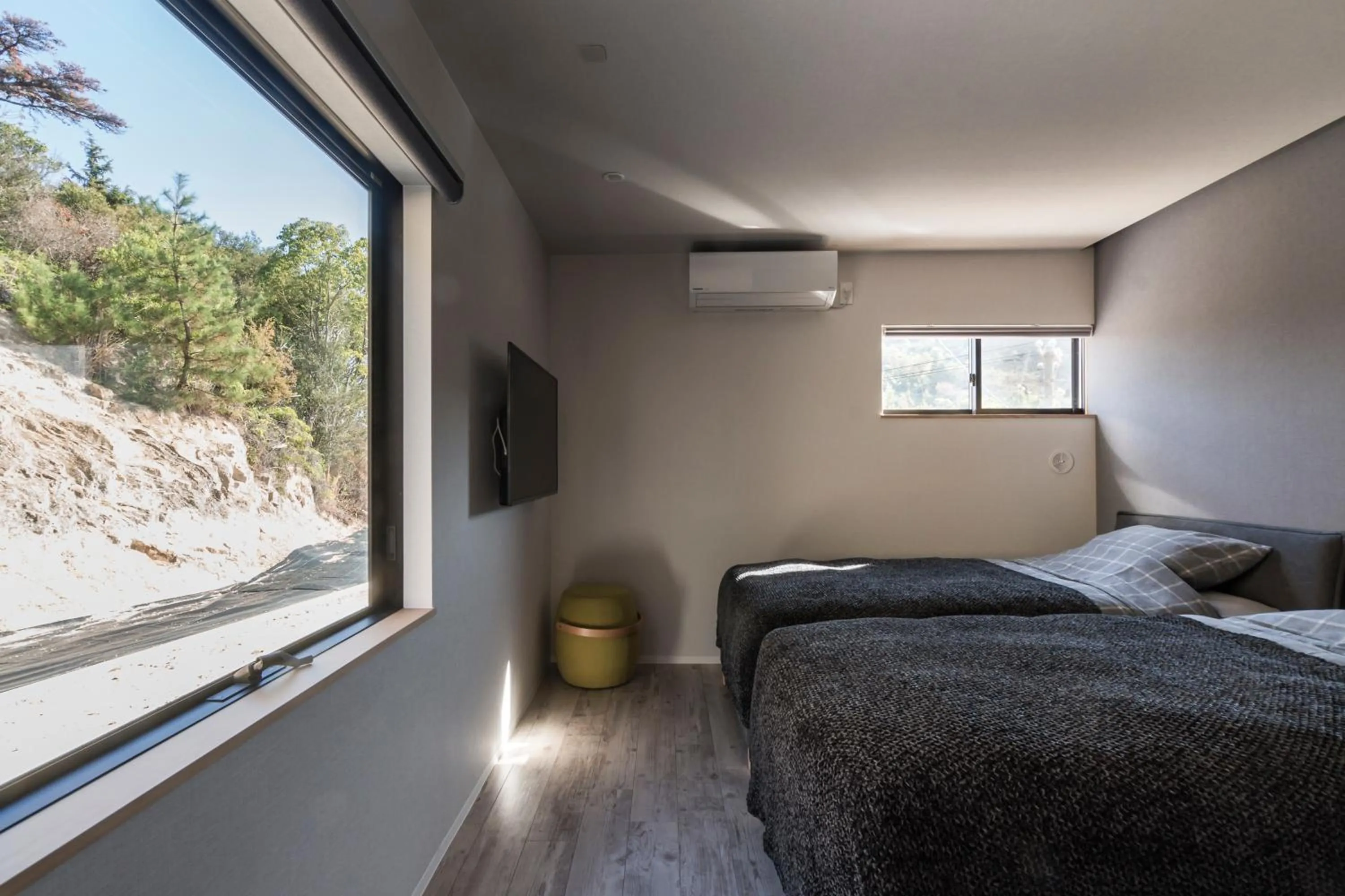 Bed in BATONWORKS Naoshima