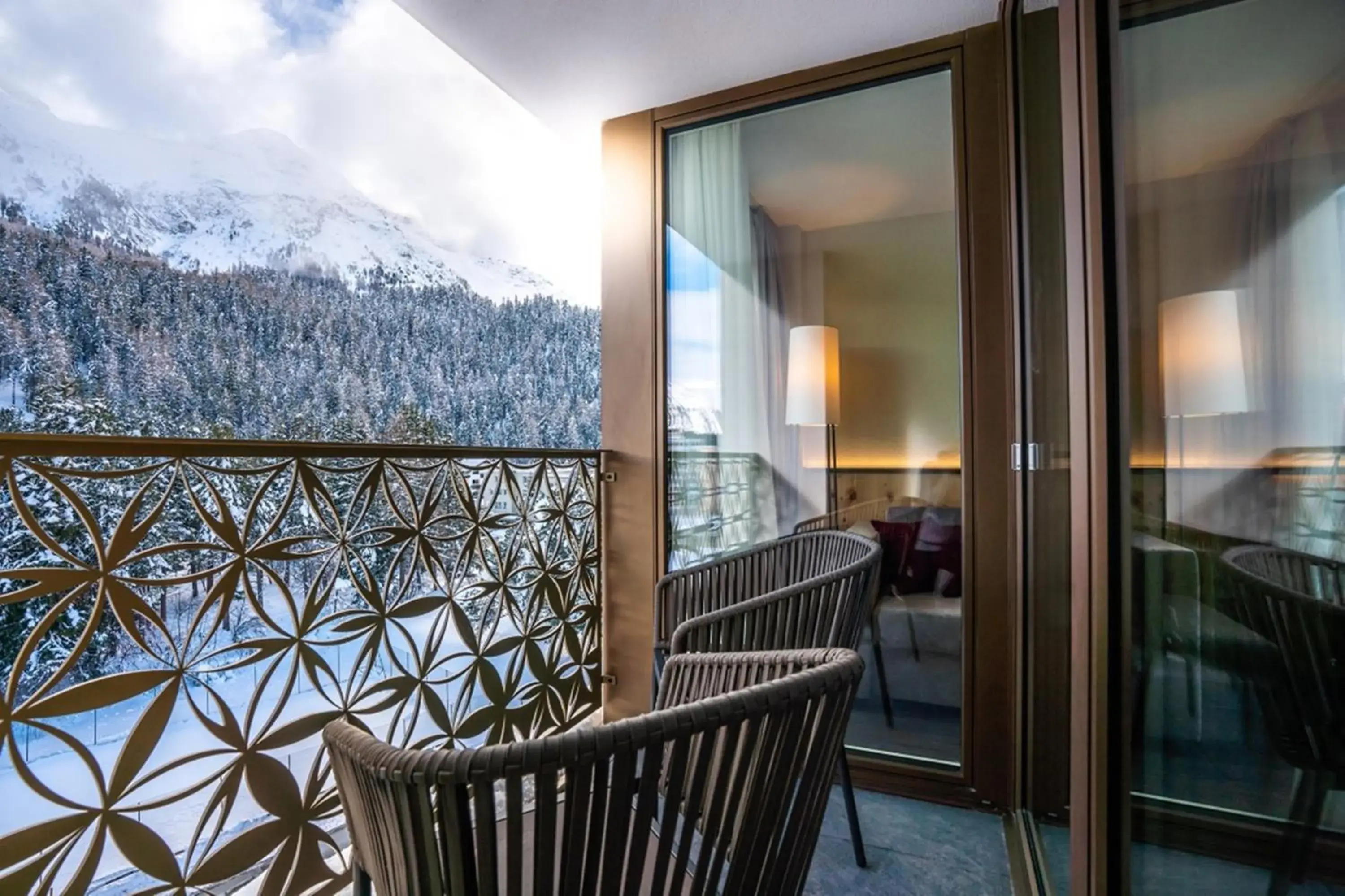 View (from property/room) in Hotel Laudinella View (from property/room) in Hotel Laudinella