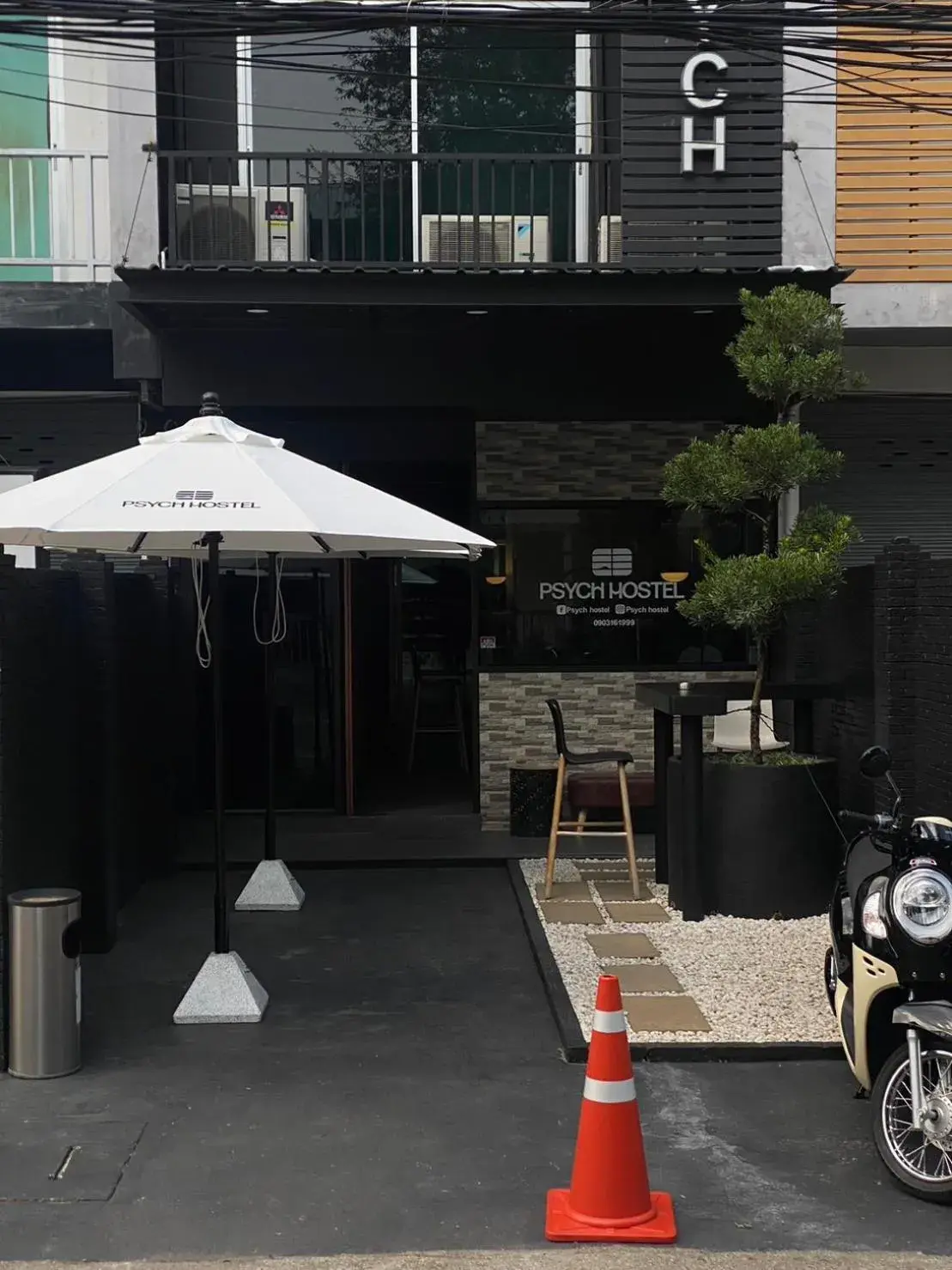 Property building in Psych Hostel Property building in Psych Hostel