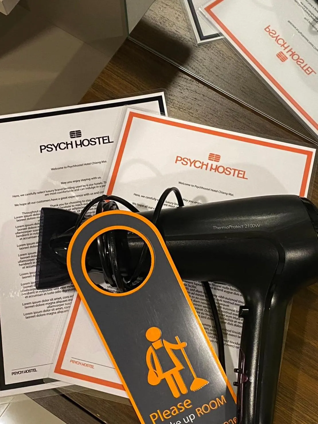 Property logo or sign in Psych Hostel