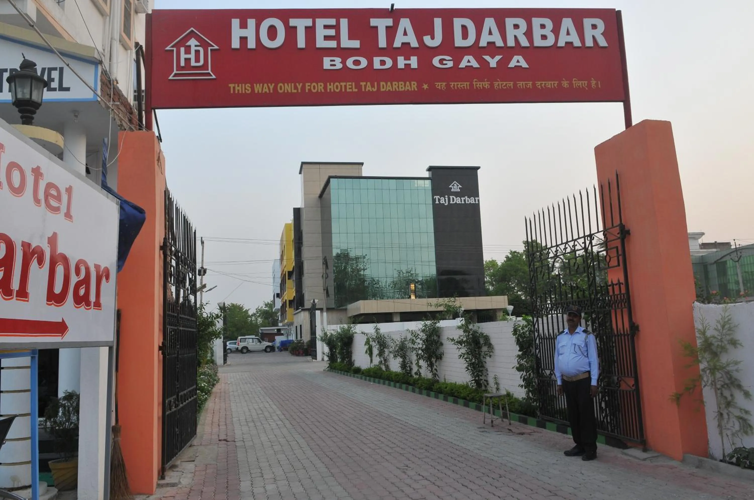 Property building in Hotel Taj Darbar