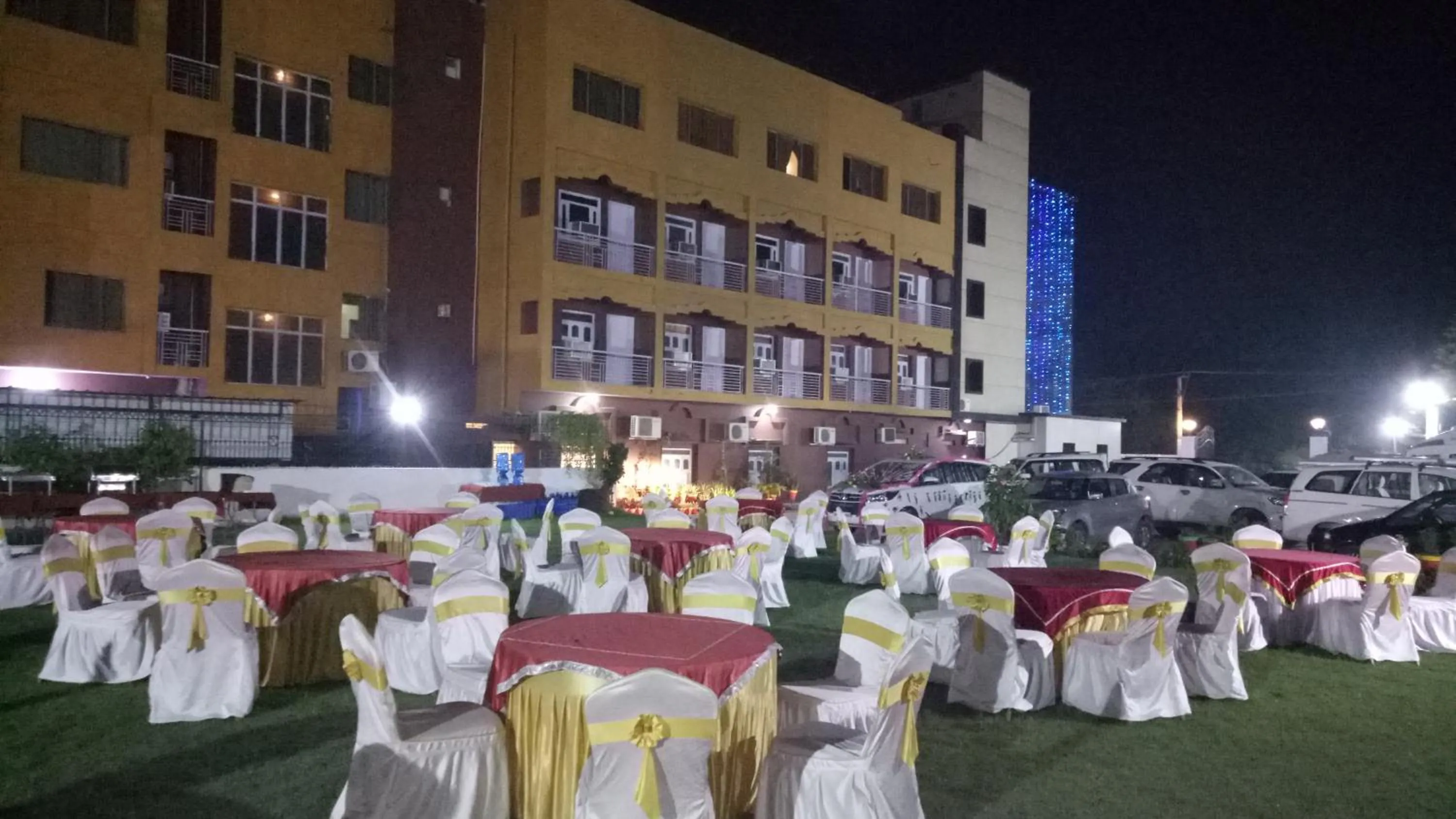 Property building in Hotel Taj Darbar