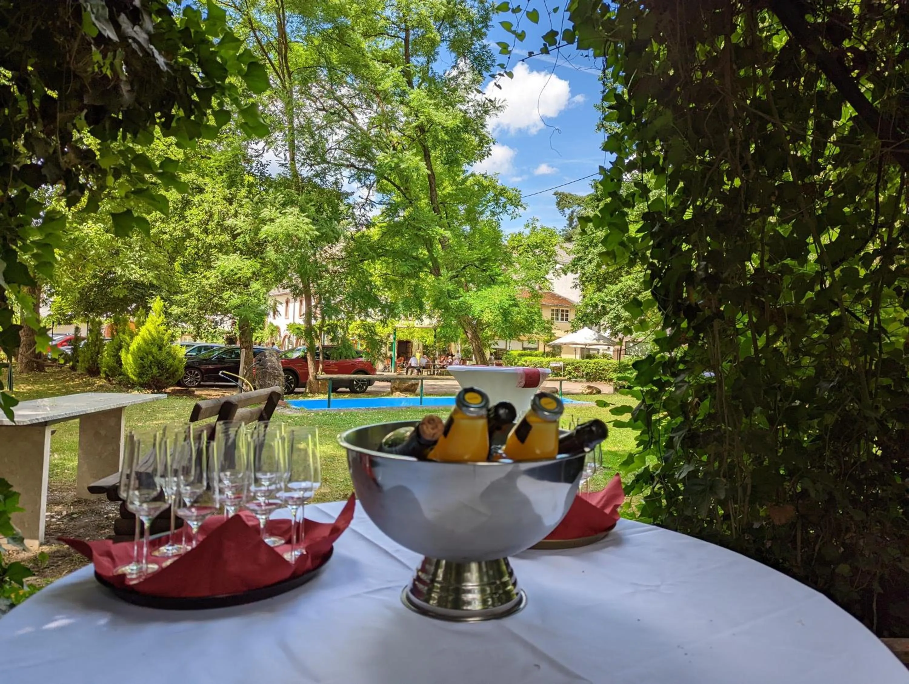 Garden in Hotel und Weingut Karlsmühle